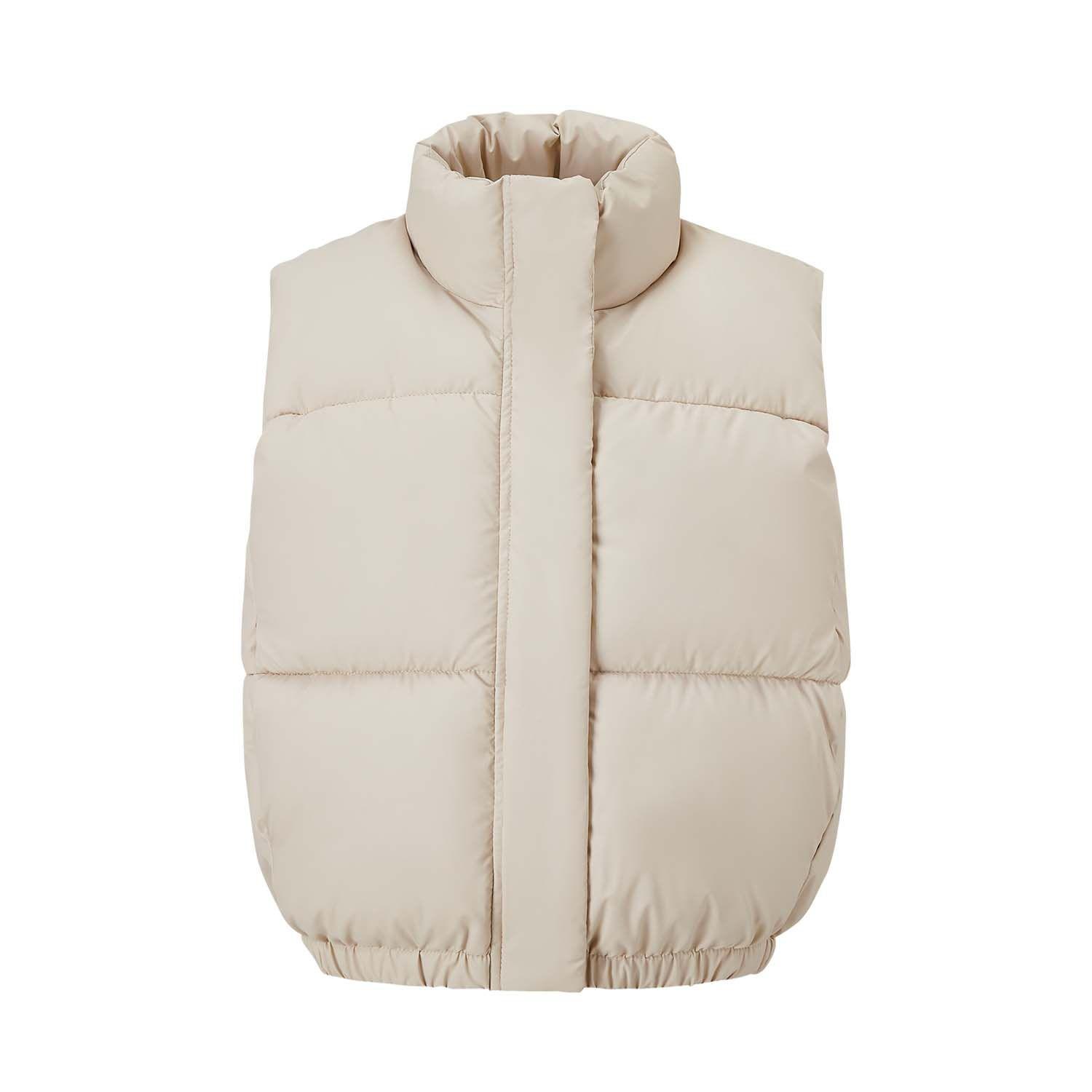 Parka Niña Pu Beige-0