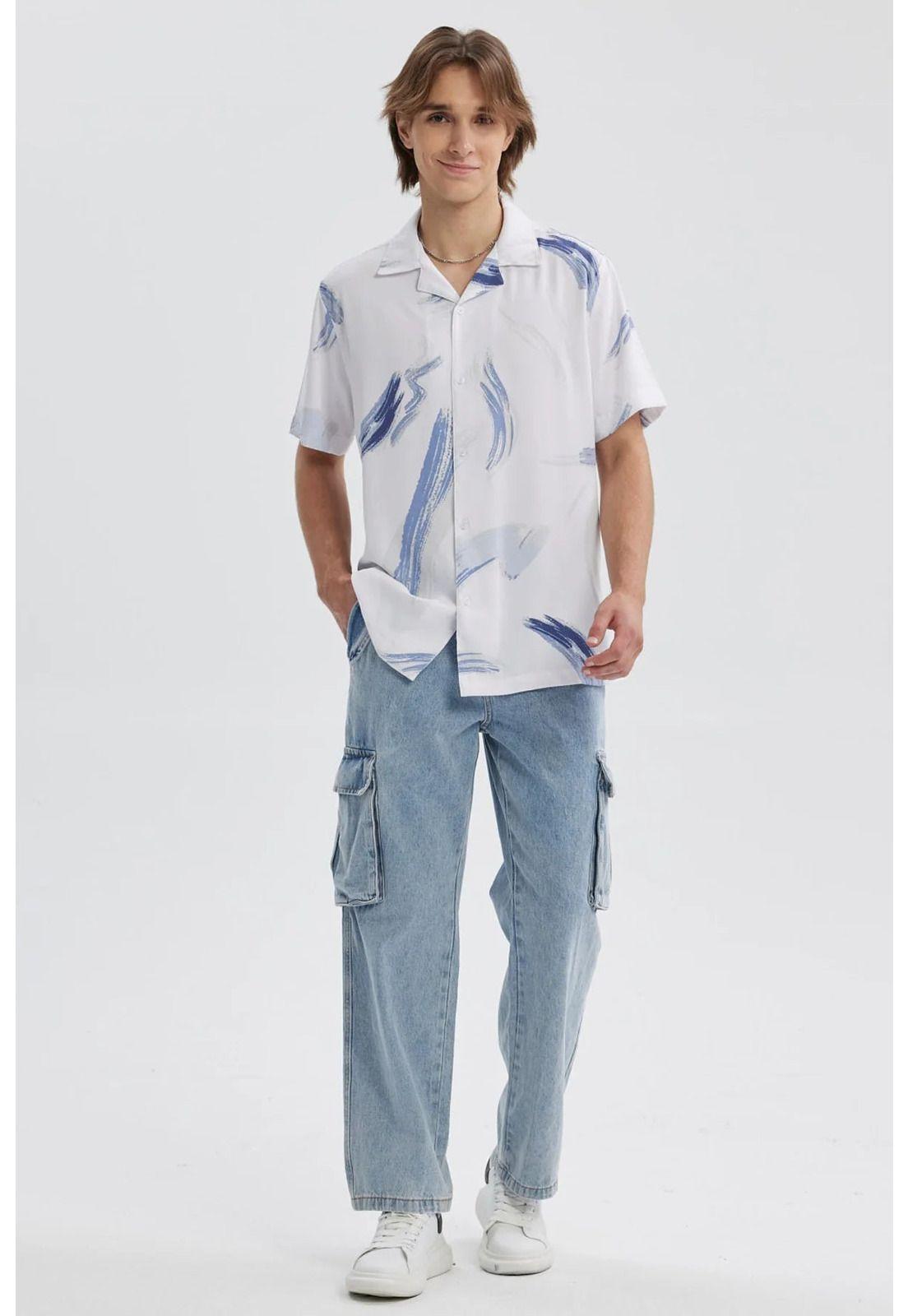 Camisa Hombre Full Rapport Blanco - ll-3