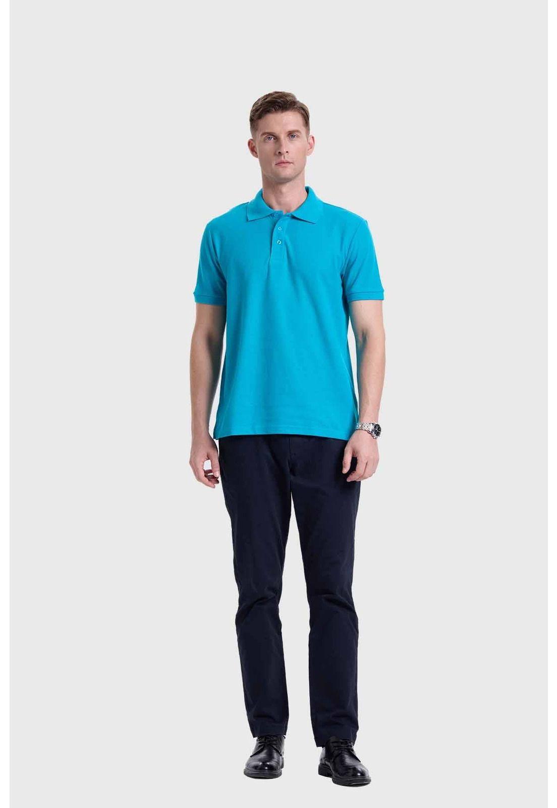 Polera Hombre Piqué Básica Calipso - lll-3