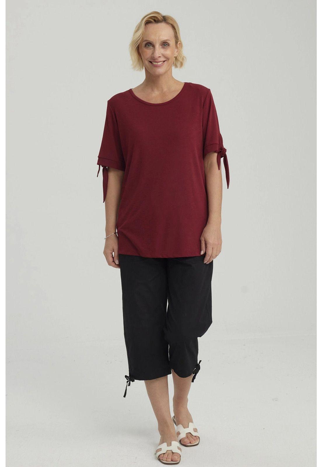 Pantalón Mujer Con Cortes Y Apertura Negro - ll-1