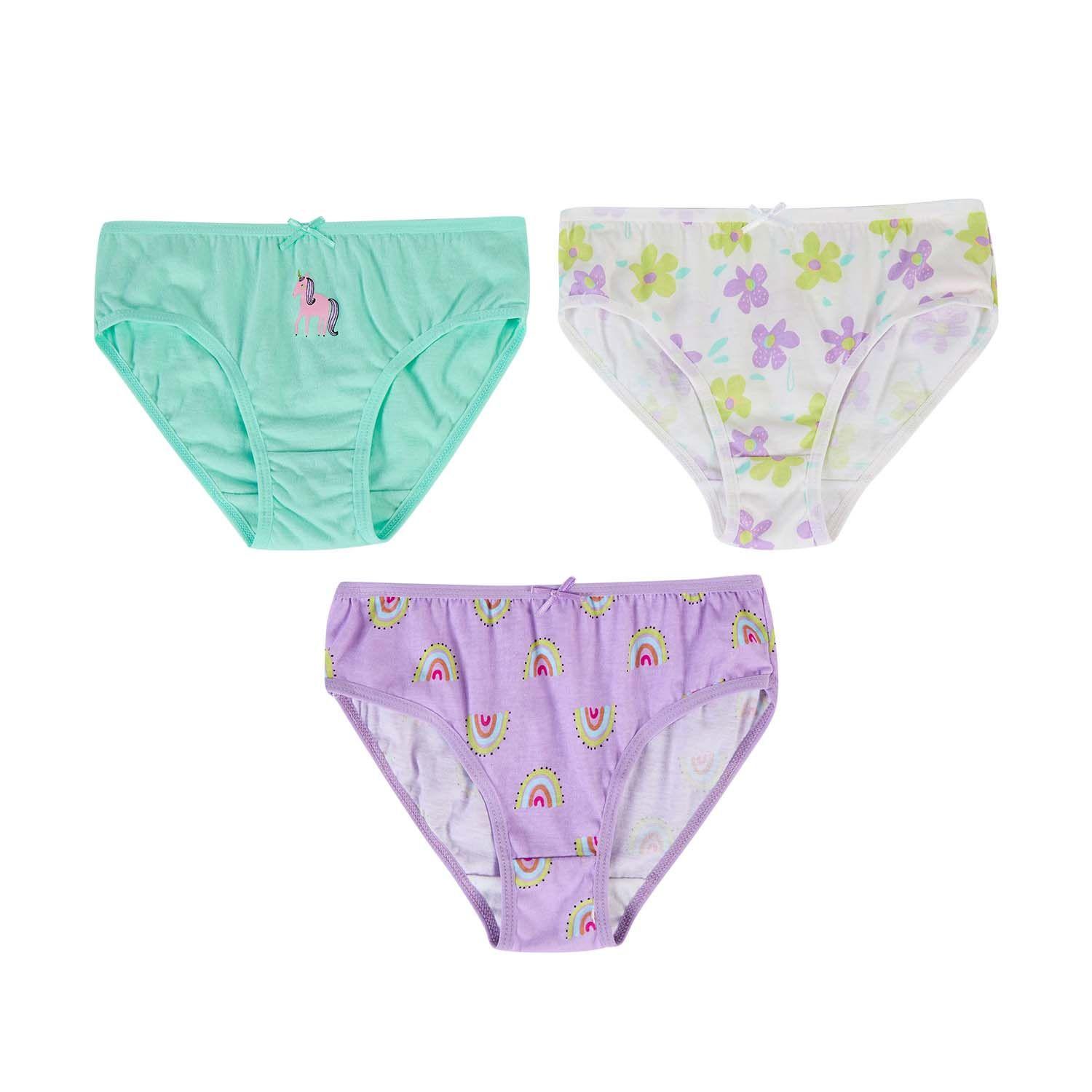 Calzón Niña Tripack Niña Full Print Lila-0