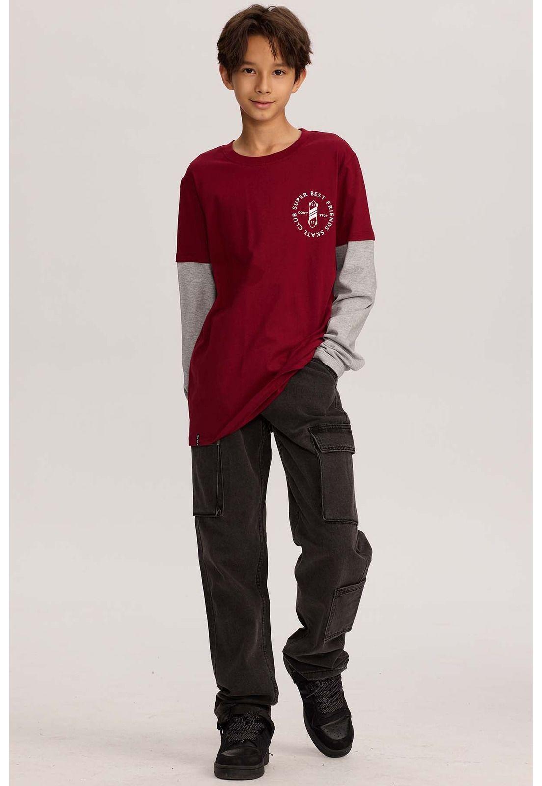 Jeans Niño Cargo Negro-3
