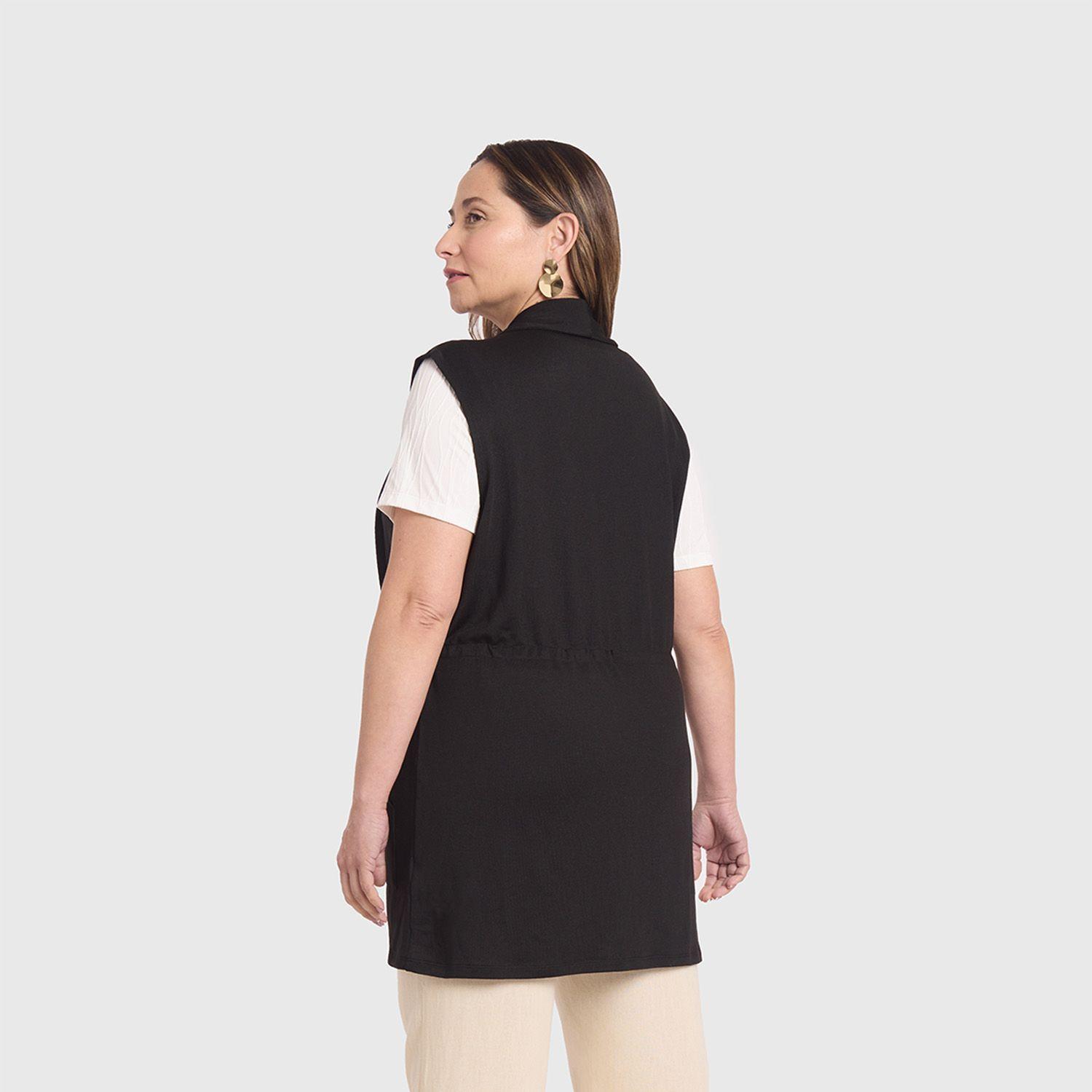 Sweater Mujer Cintura Casual Negro Fashion's Park-2