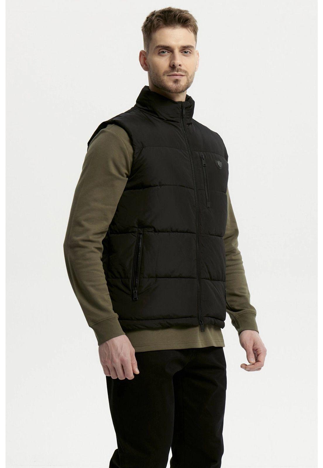 Parka Hombre Slim Negro - lV-1