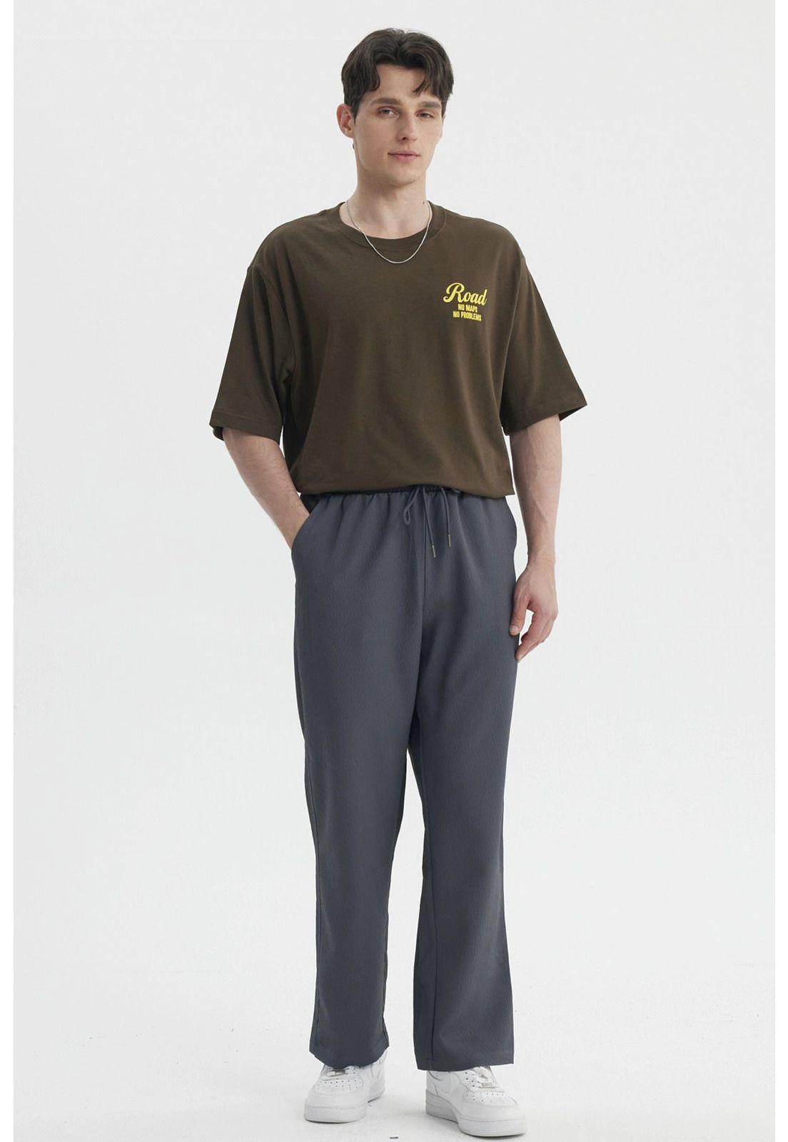 Pantalón Hombre Calce Recto Marengo-3