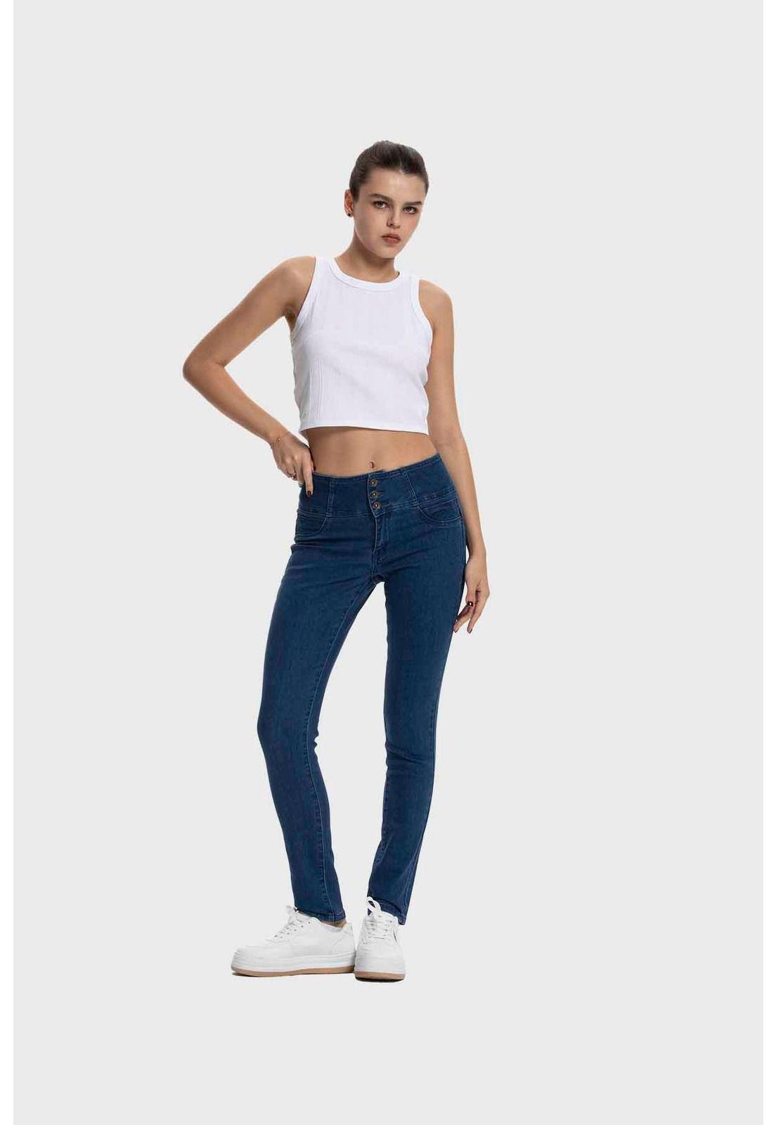 Jeans Mujer Castilla Azul-3