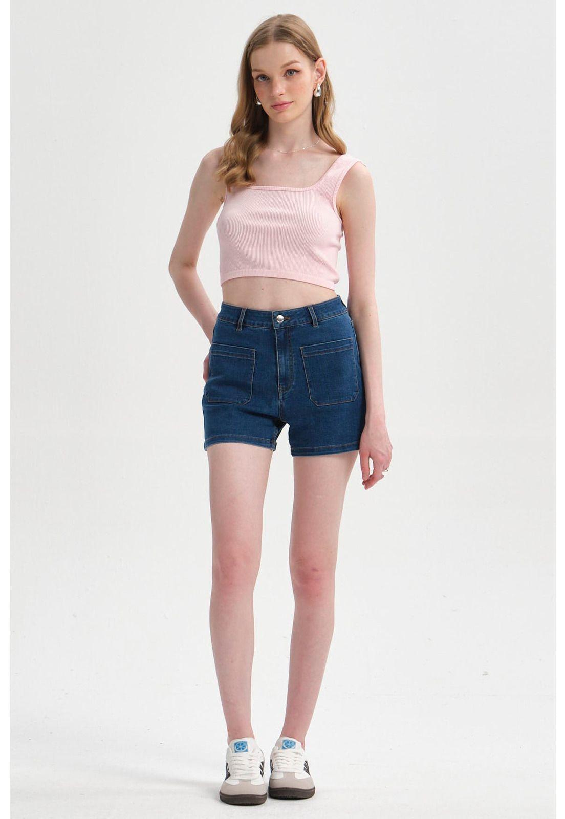 Peto Mujer Seamless Rosa-3