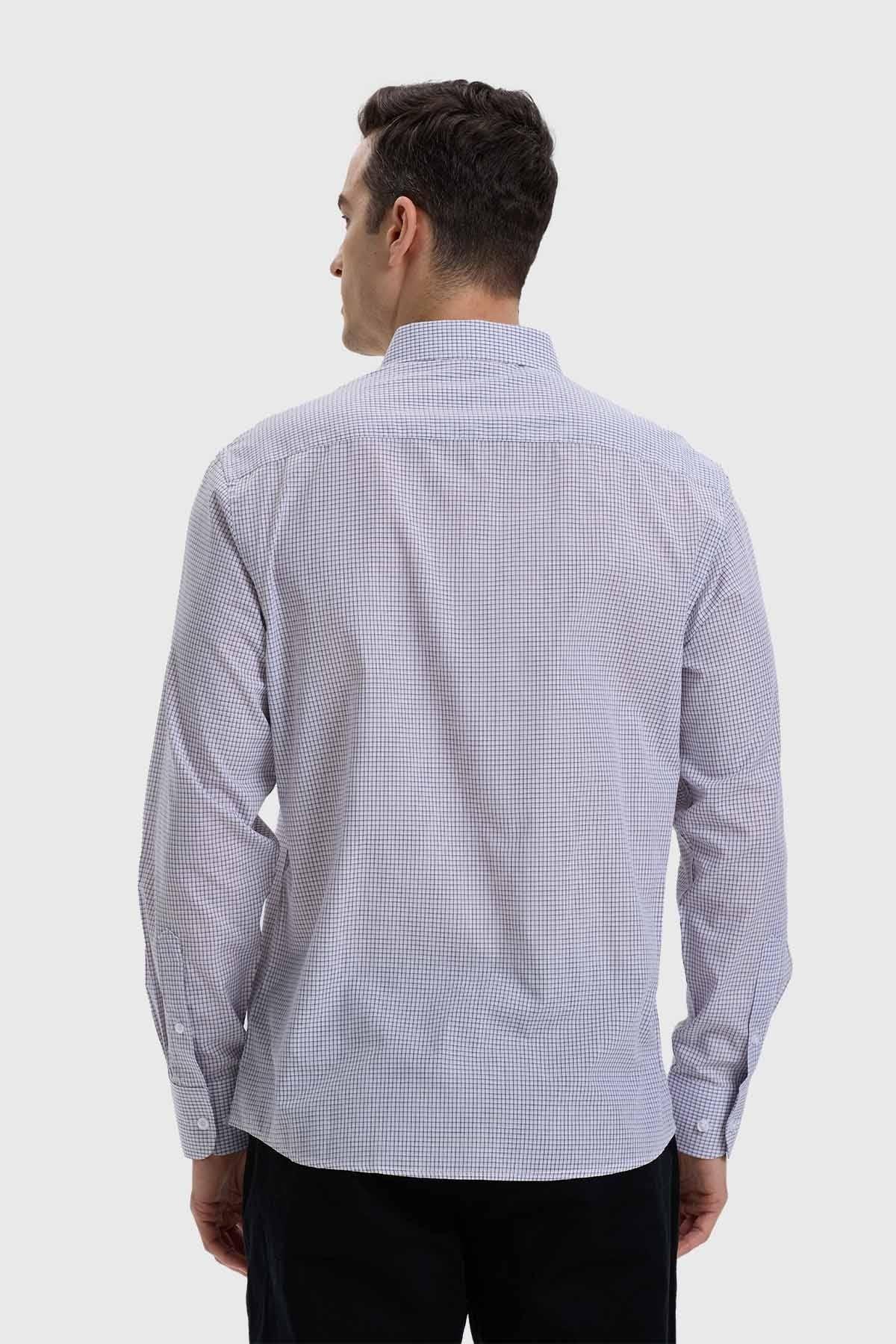 Camisa Hombre Fantasía Blanco-2