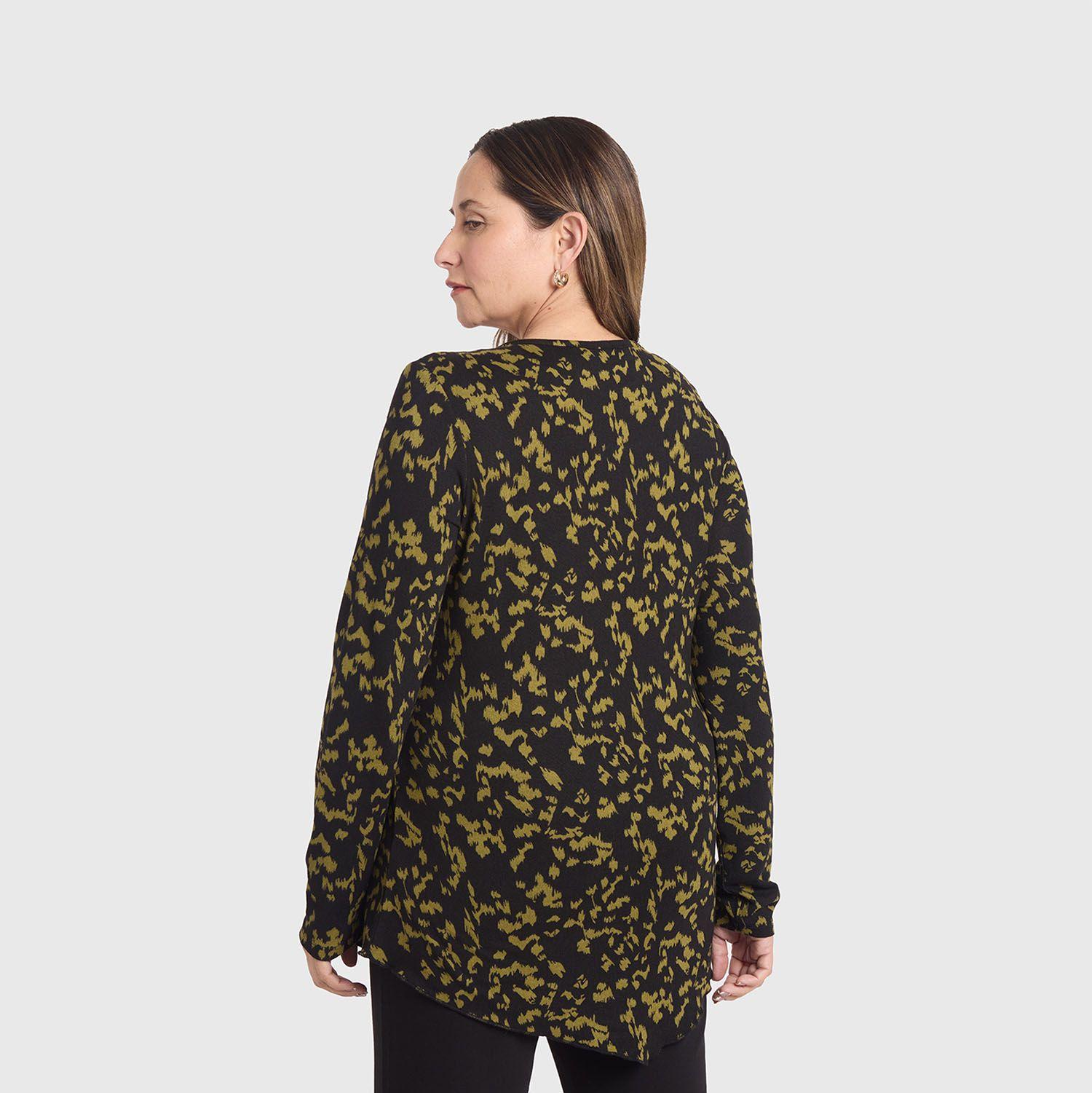 Sweater Mujer Cerrado Negro I-2