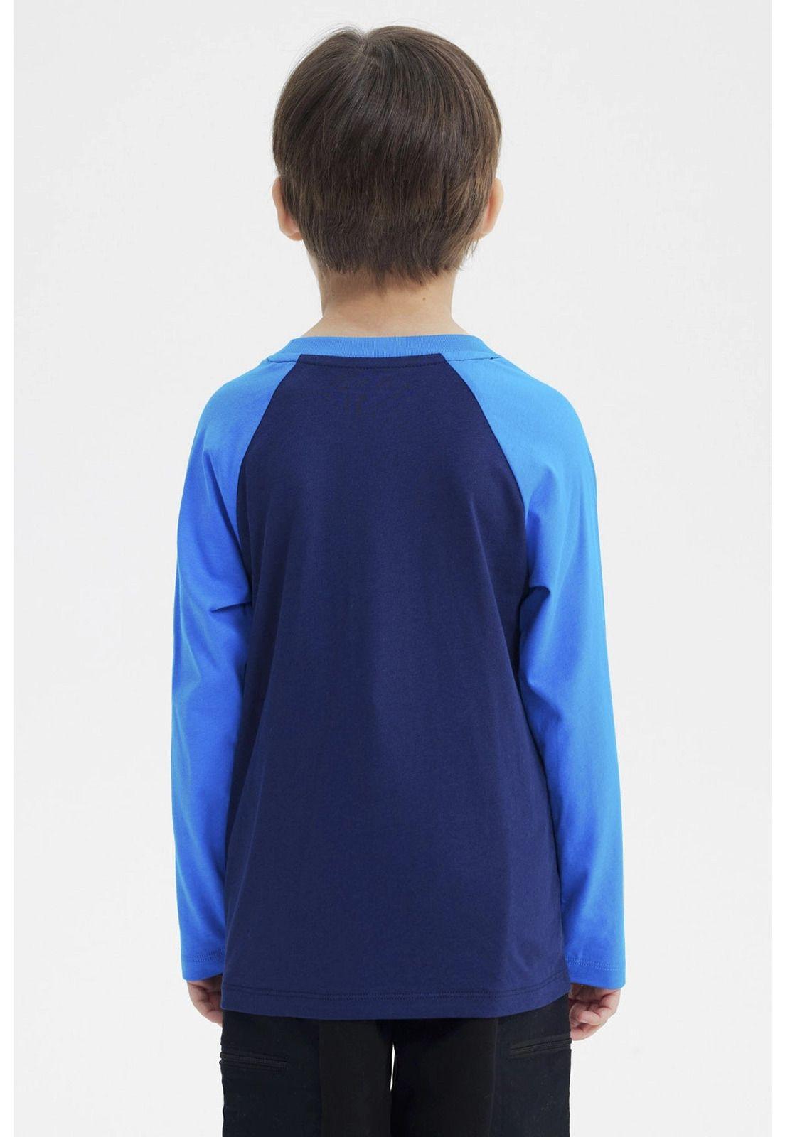 Polera Niño Paw Patrol Azul Marino-2