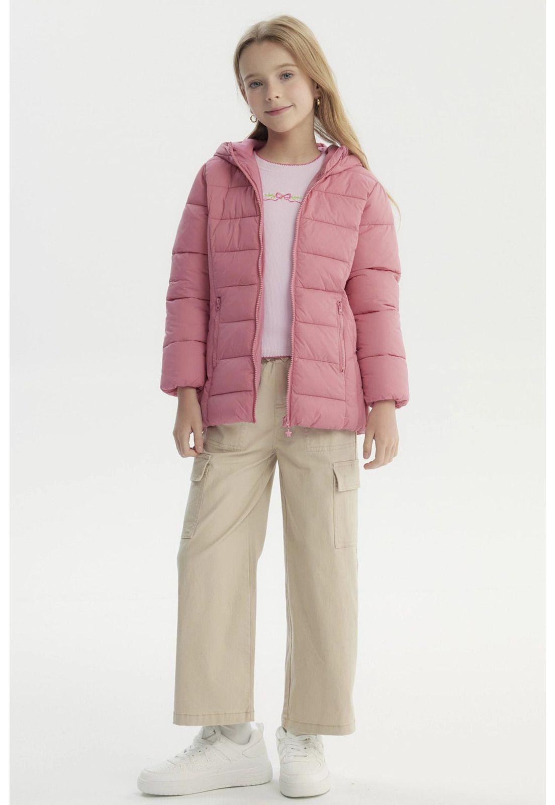 Parka Niña Toddler Rosado-3