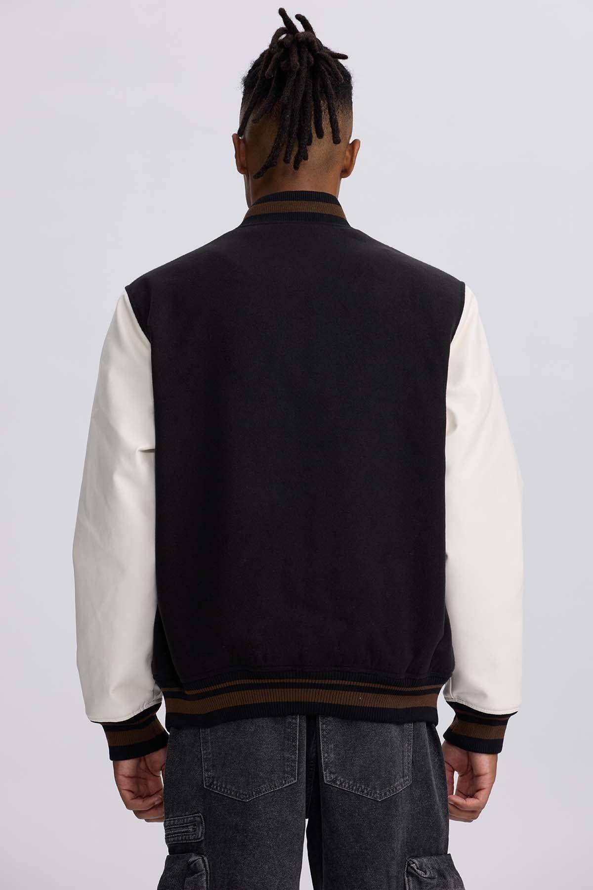 Chaqueta Hombre Versity Negro-2