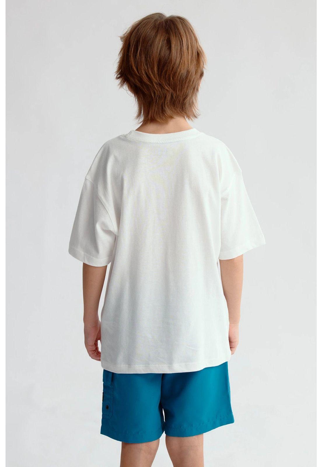 Polera Niño Print 3D Crudo-2