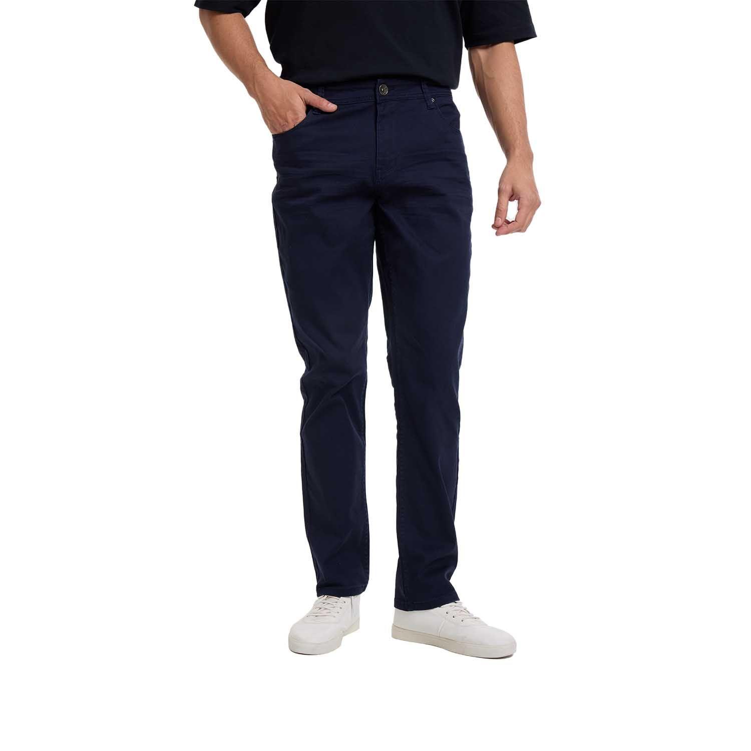 Jeans Hombre Slim Color Azul Fashion's Park-0