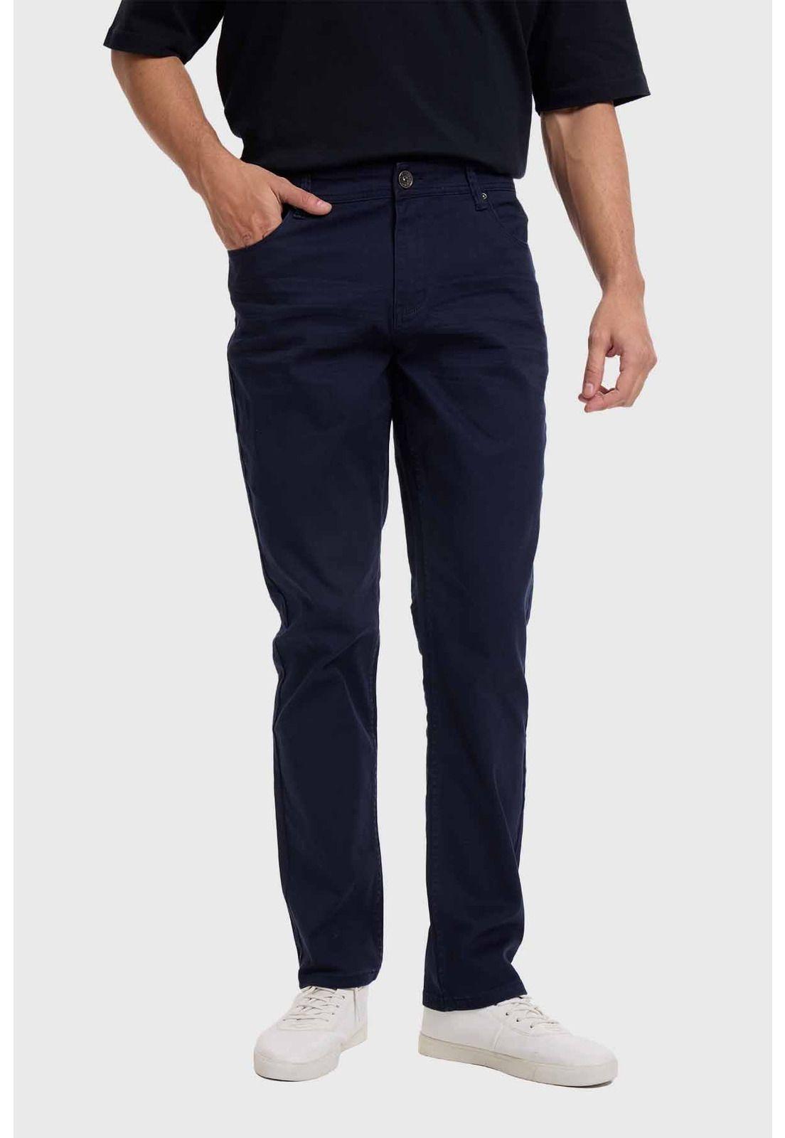 Jeans Hombre Slim Azul - VII-0