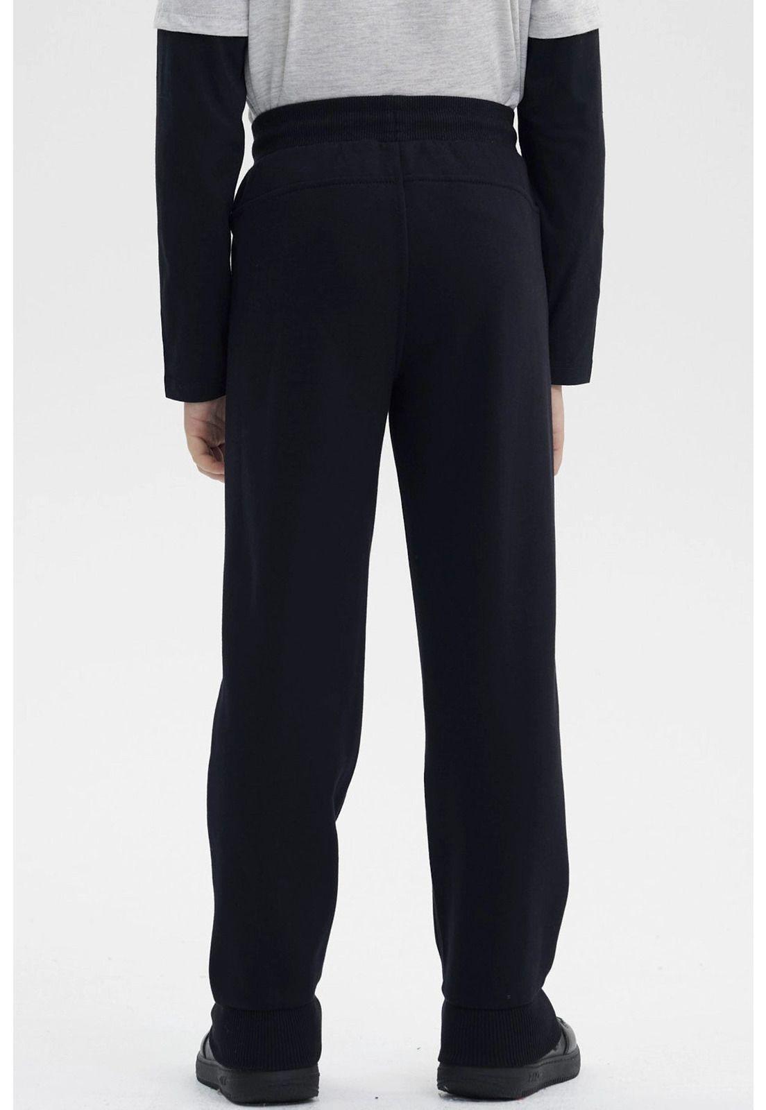 Pantalón Buzo Niño Pitillo Negro - lll-2