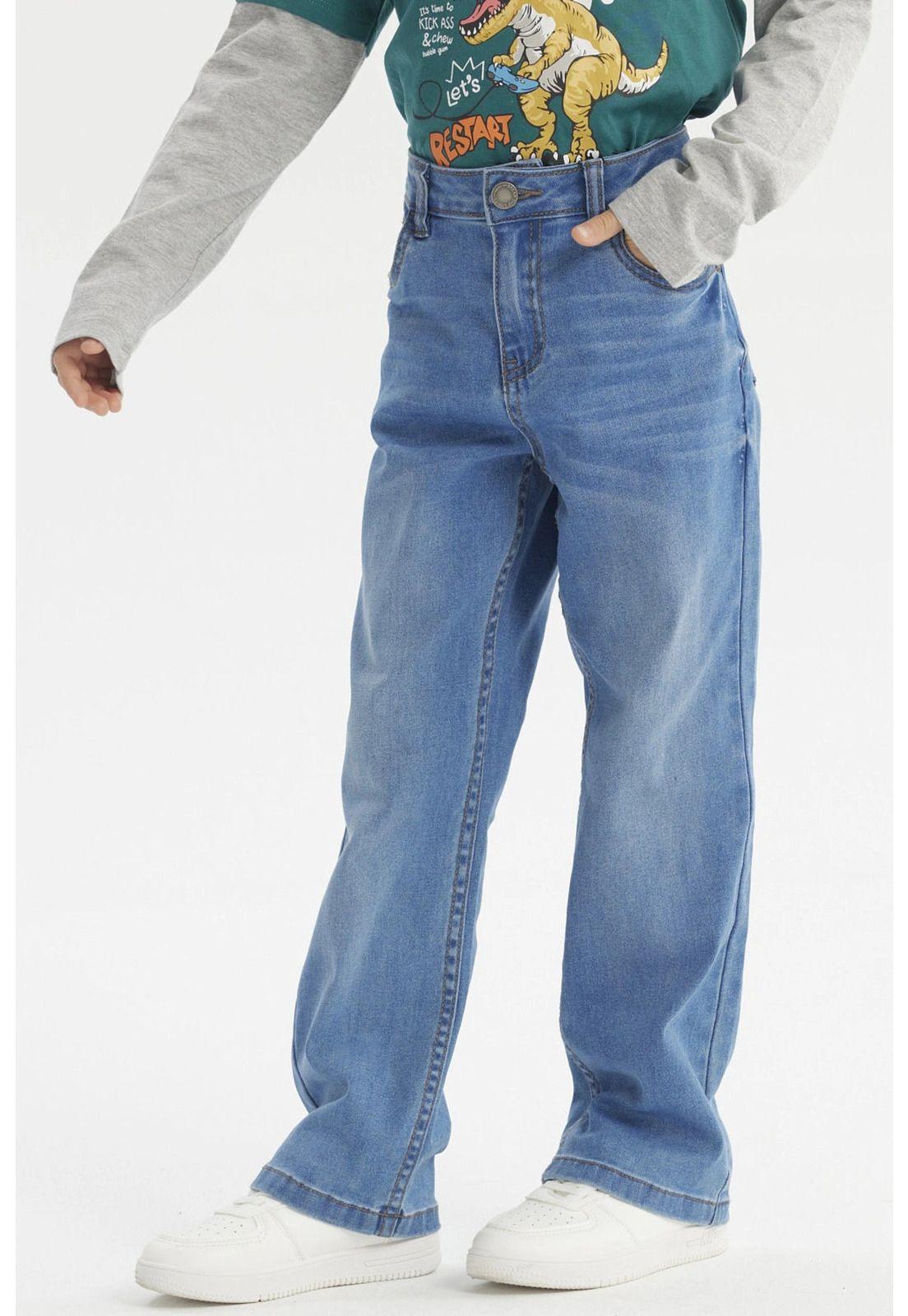 Jeans Niño Básico Azul - V-1