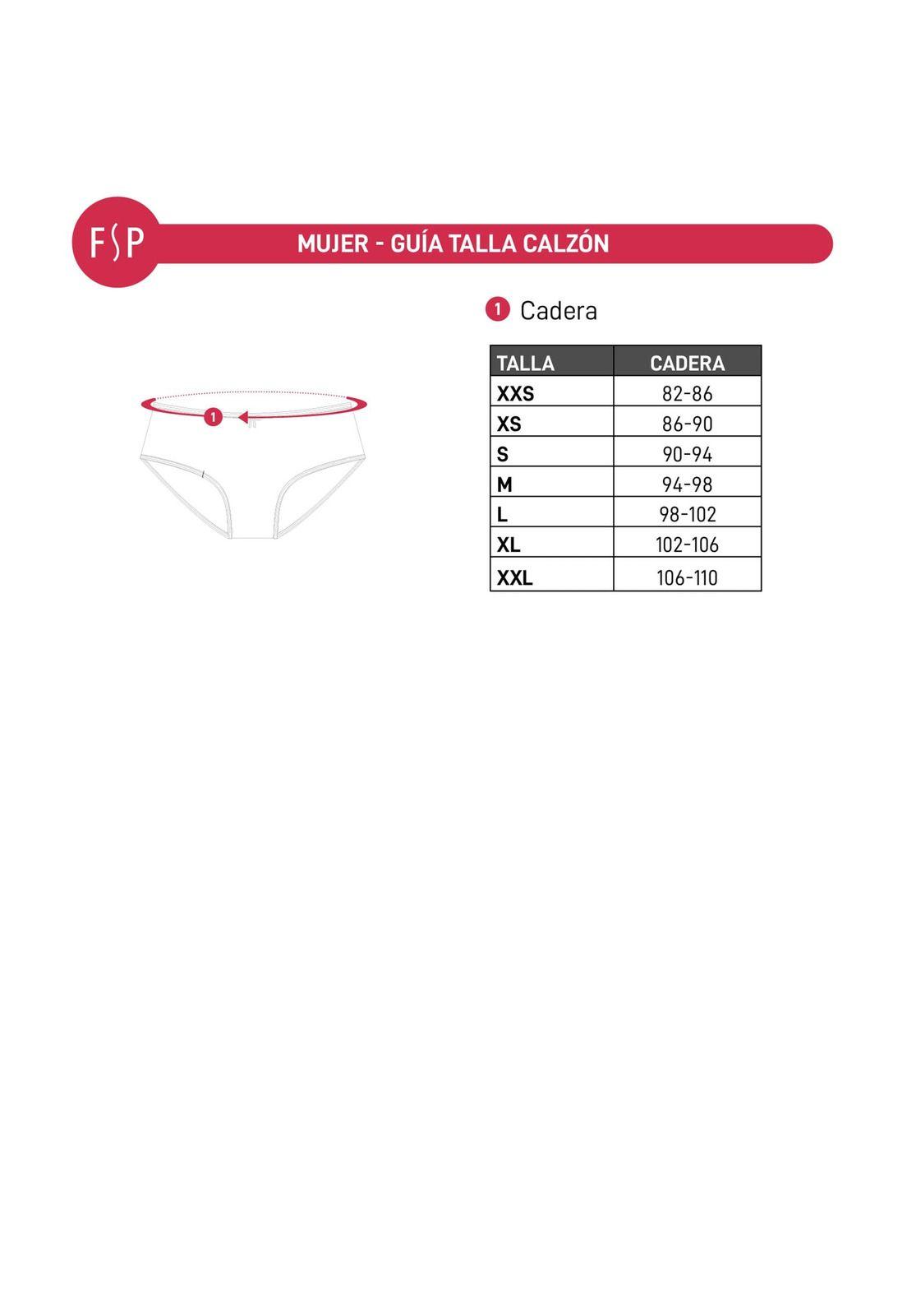 Calzón Mujer Bipack Pantaleta Blanco-2