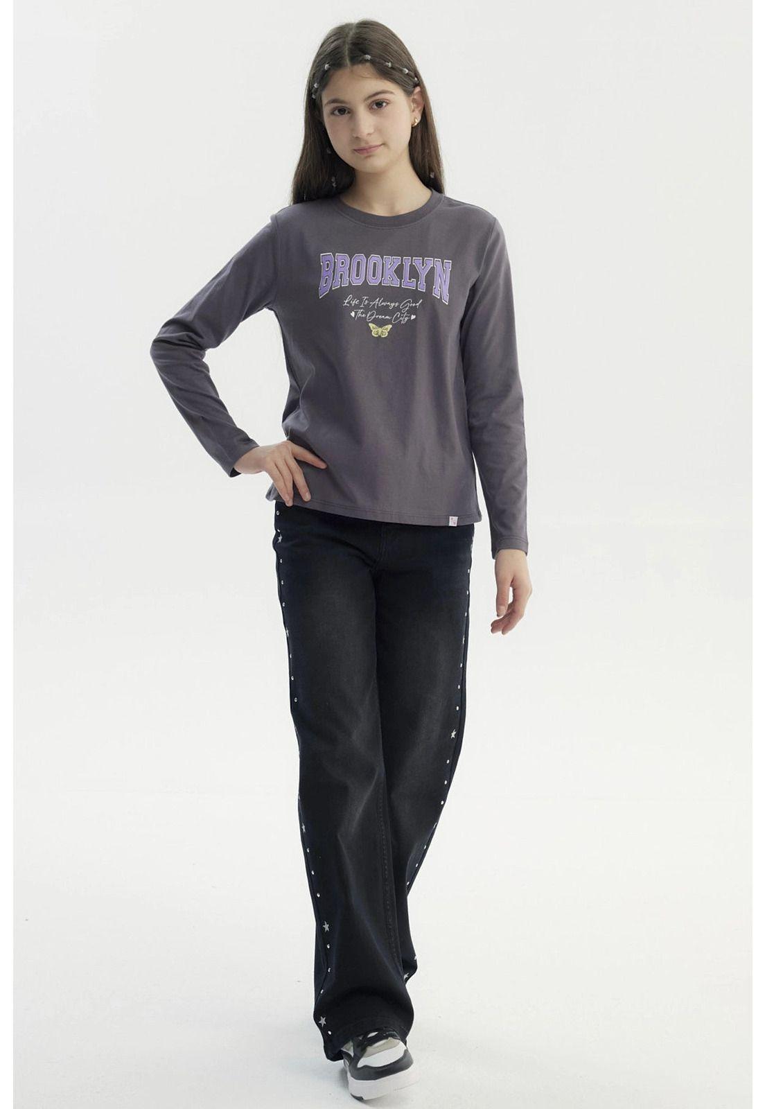 Polera Niña Básica Teen Marengo - ll-3