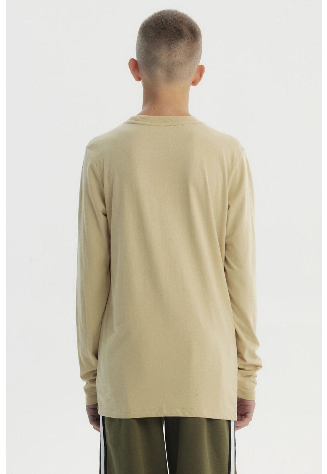 Polera Niño Slim Beige-2