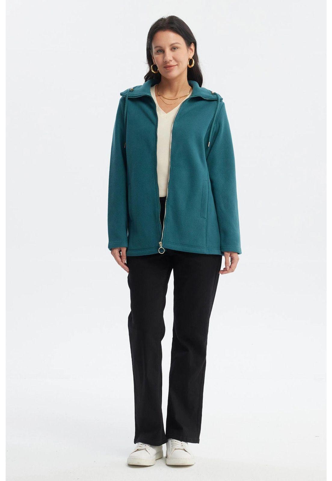 Polar Mujer Básico Petróleo-3