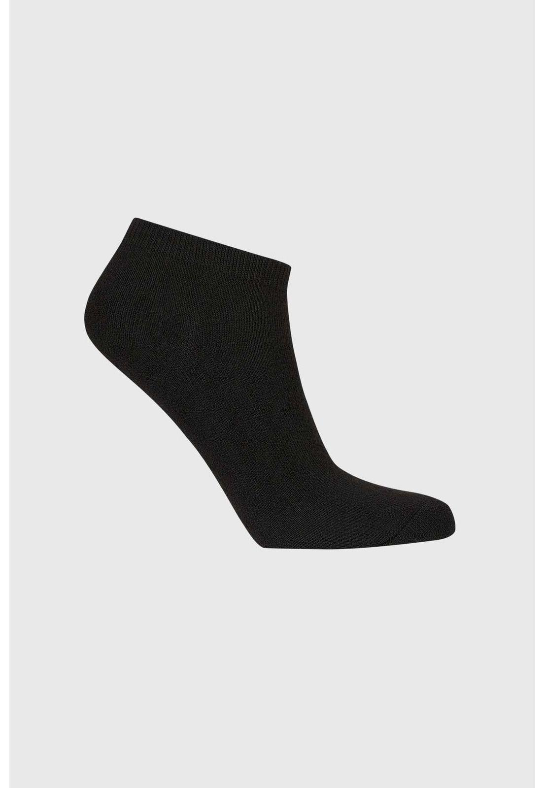 Calceta Deportiva Mujer Tripack B Negro-0