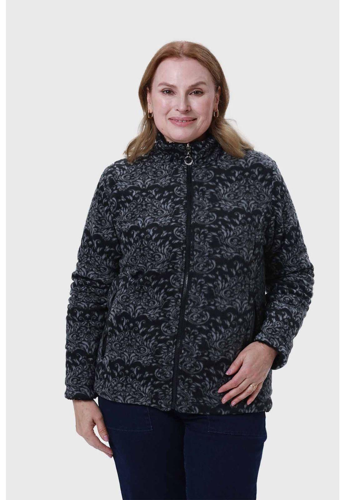 Chaqueta Mujer Reversible Negro-0