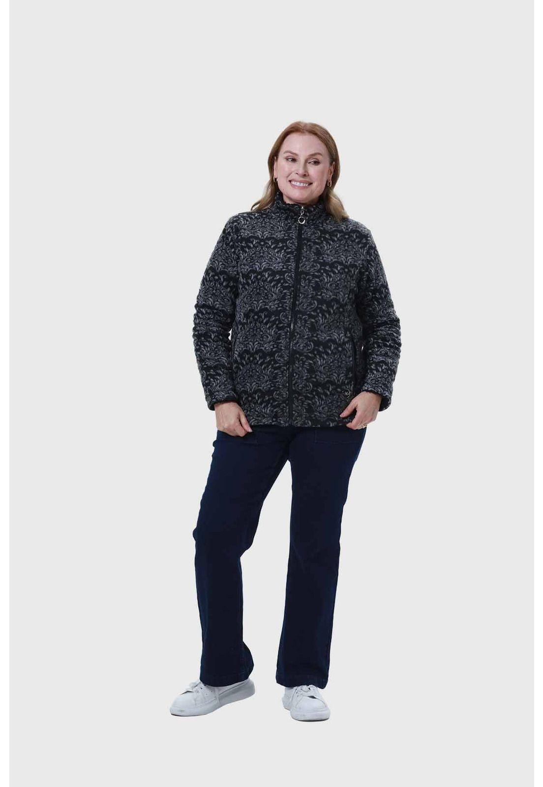 Chaqueta Mujer Reversible Negro-3