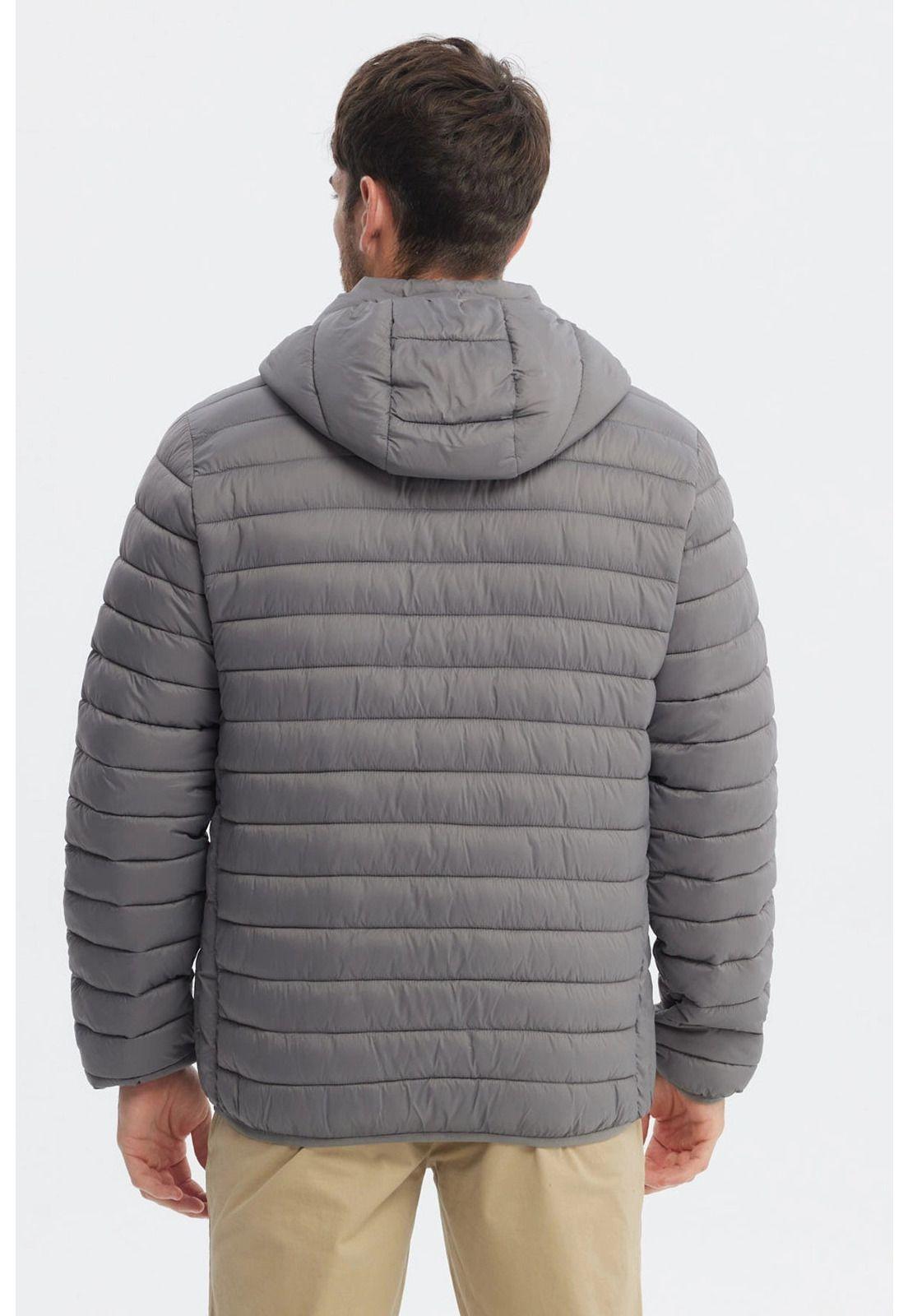 Parka Hombre Slim Gris - ll-2