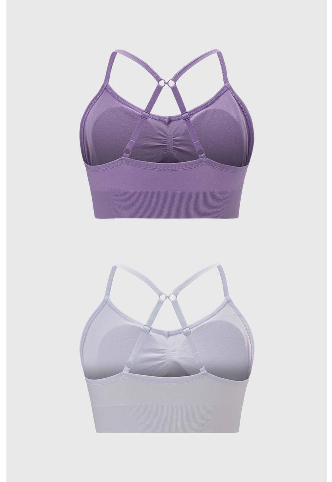Sostén Mujer Bipack Peto Lila-1