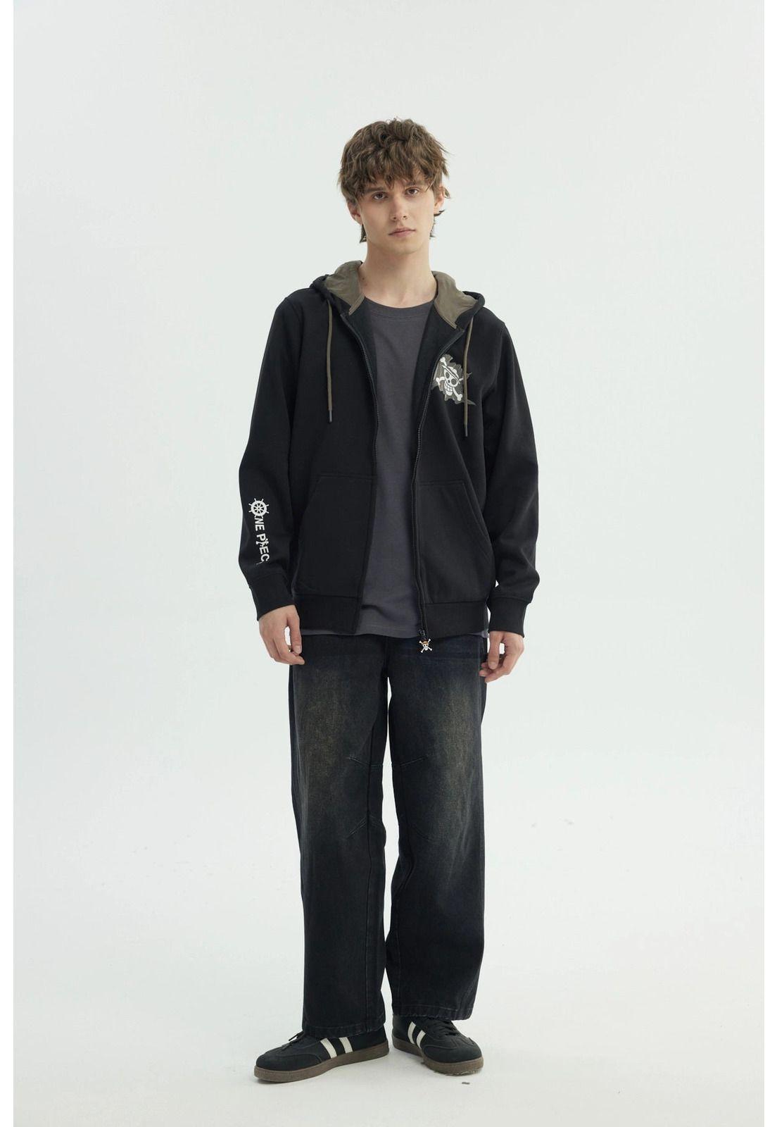 Polerón Hombre One Piece Negro - Vl-3