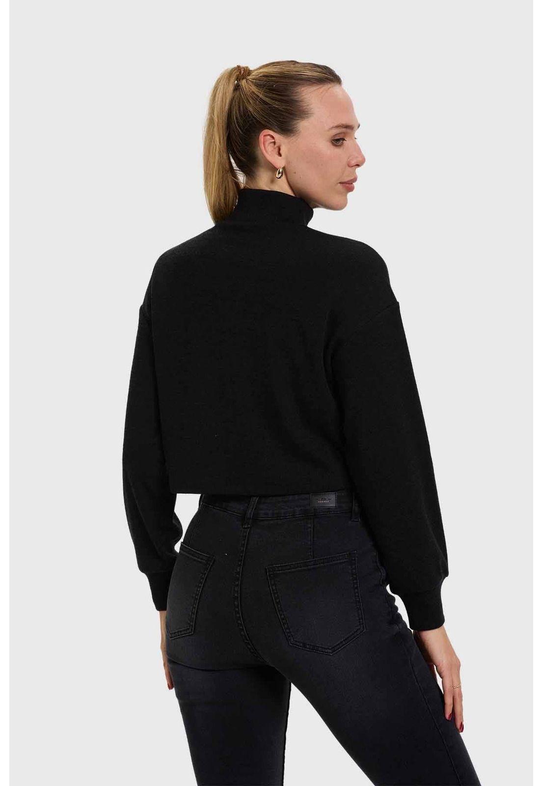 Sweater Mujer Crop Marengo-2