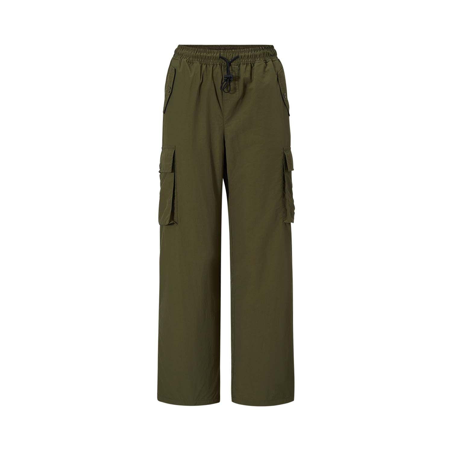 Pantalón Niño Cargo Verde Militar Fashions Park-0