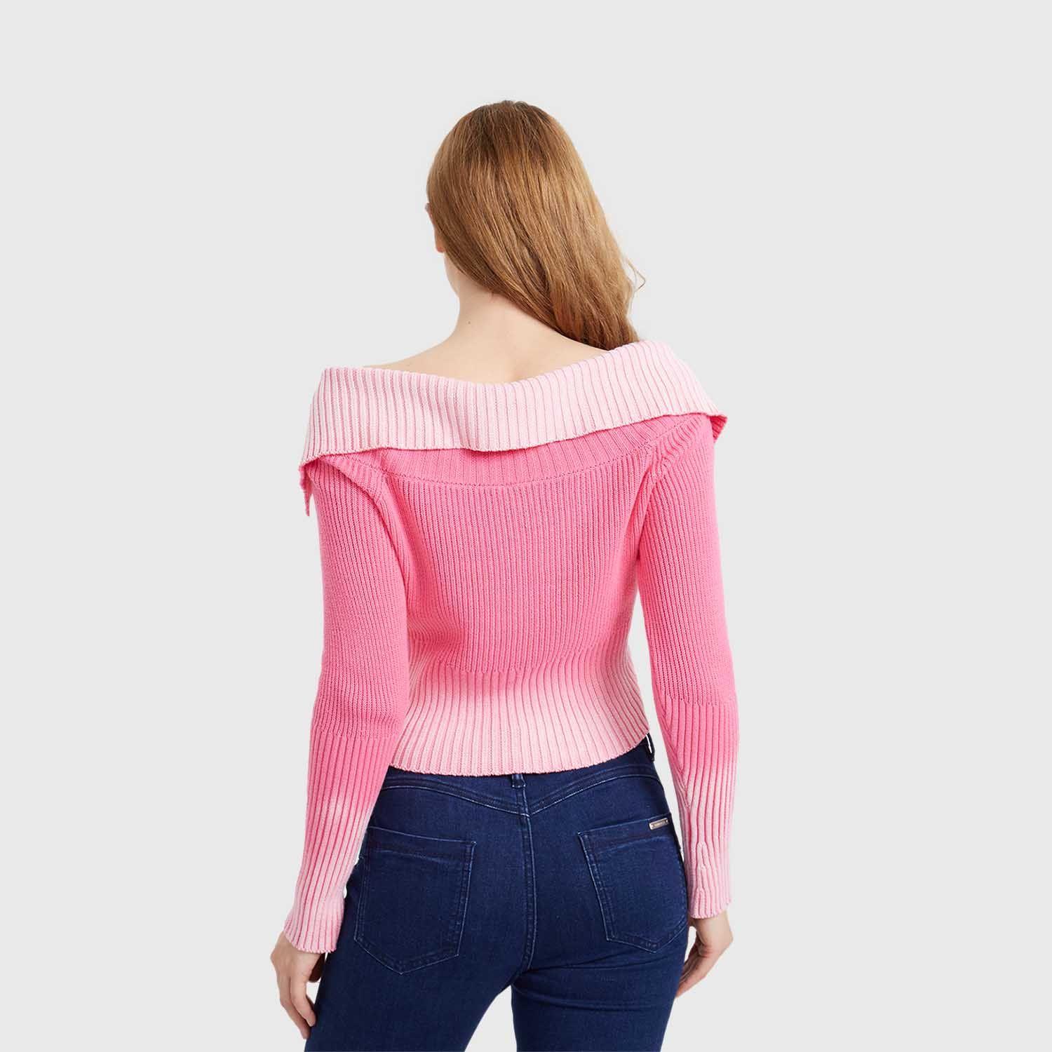 Sweater Mujer Lavado Fucsia Fashion´s Park-2