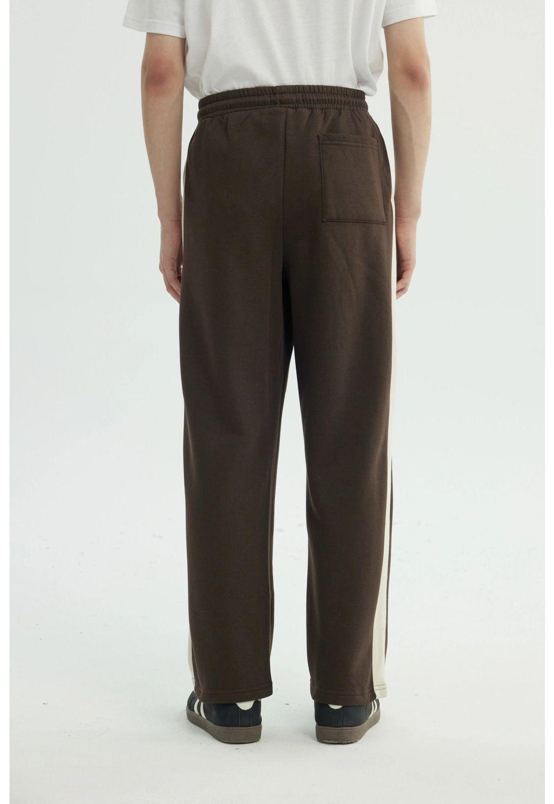 Pantalón Buzo Hombre Clásico Marrón-2