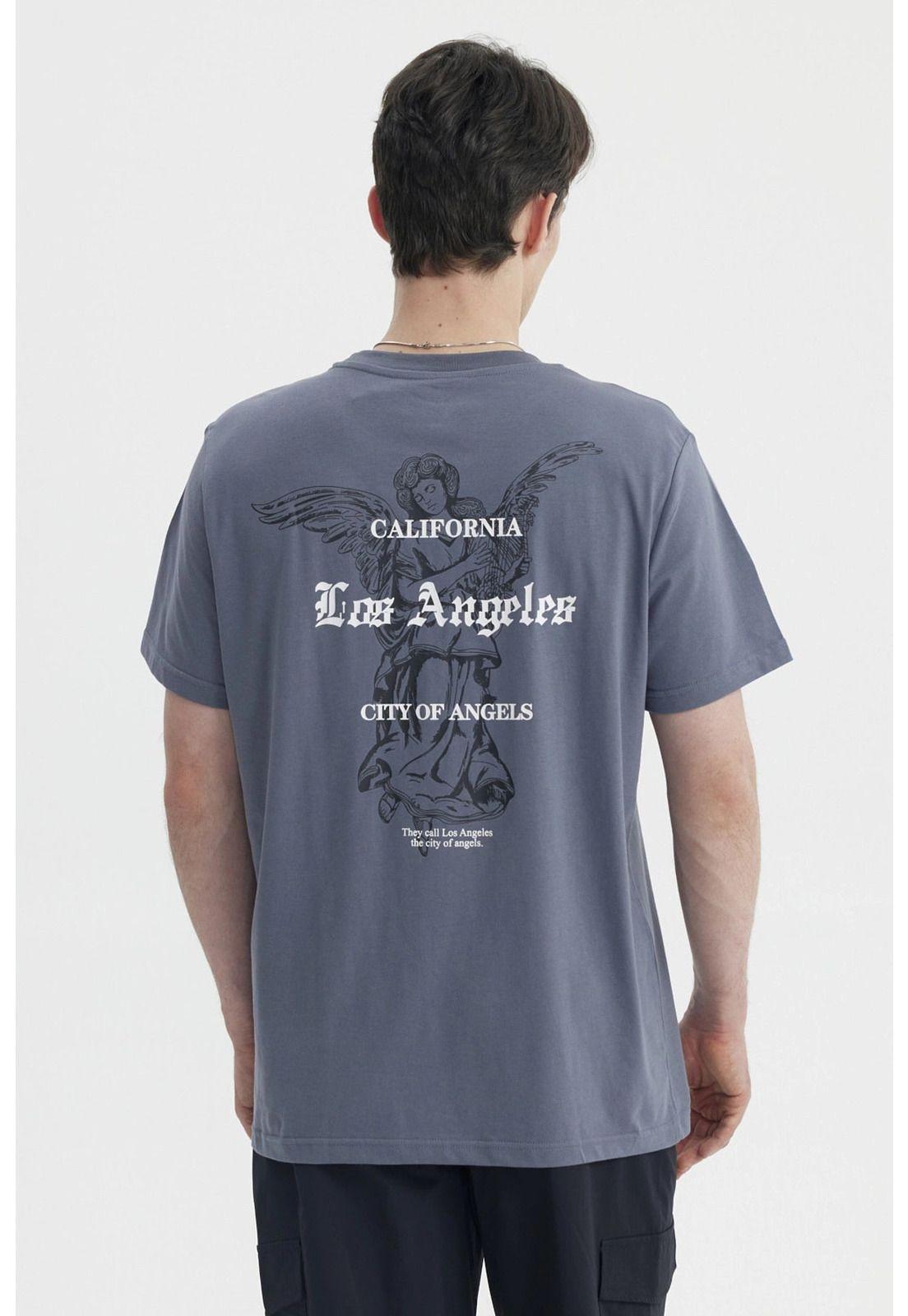 Polera Hombre Slim Gris-1