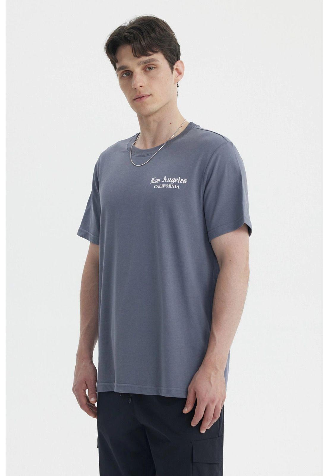 Polera Hombre Slim Gris-2