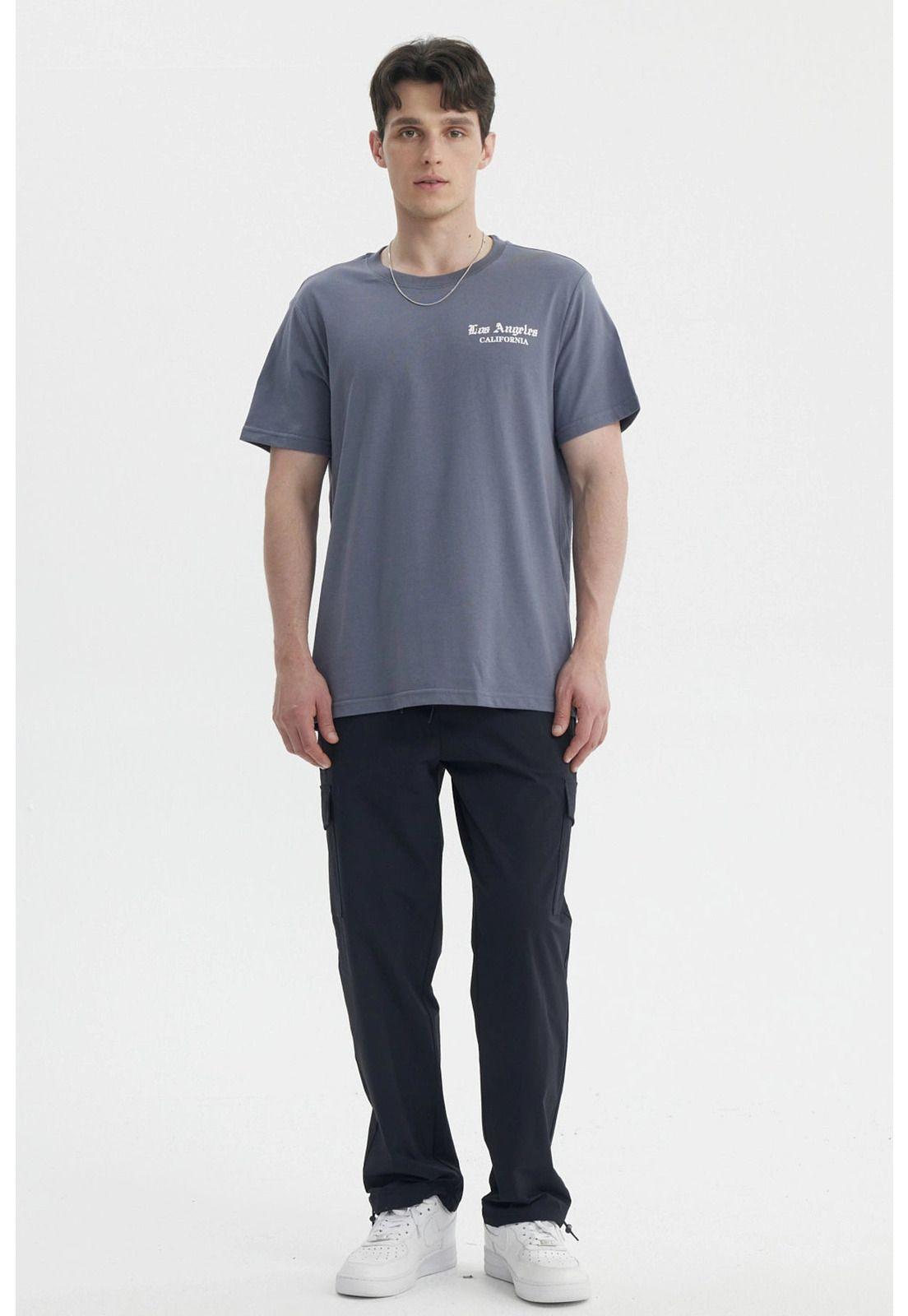 Polera Hombre Slim Gris-3