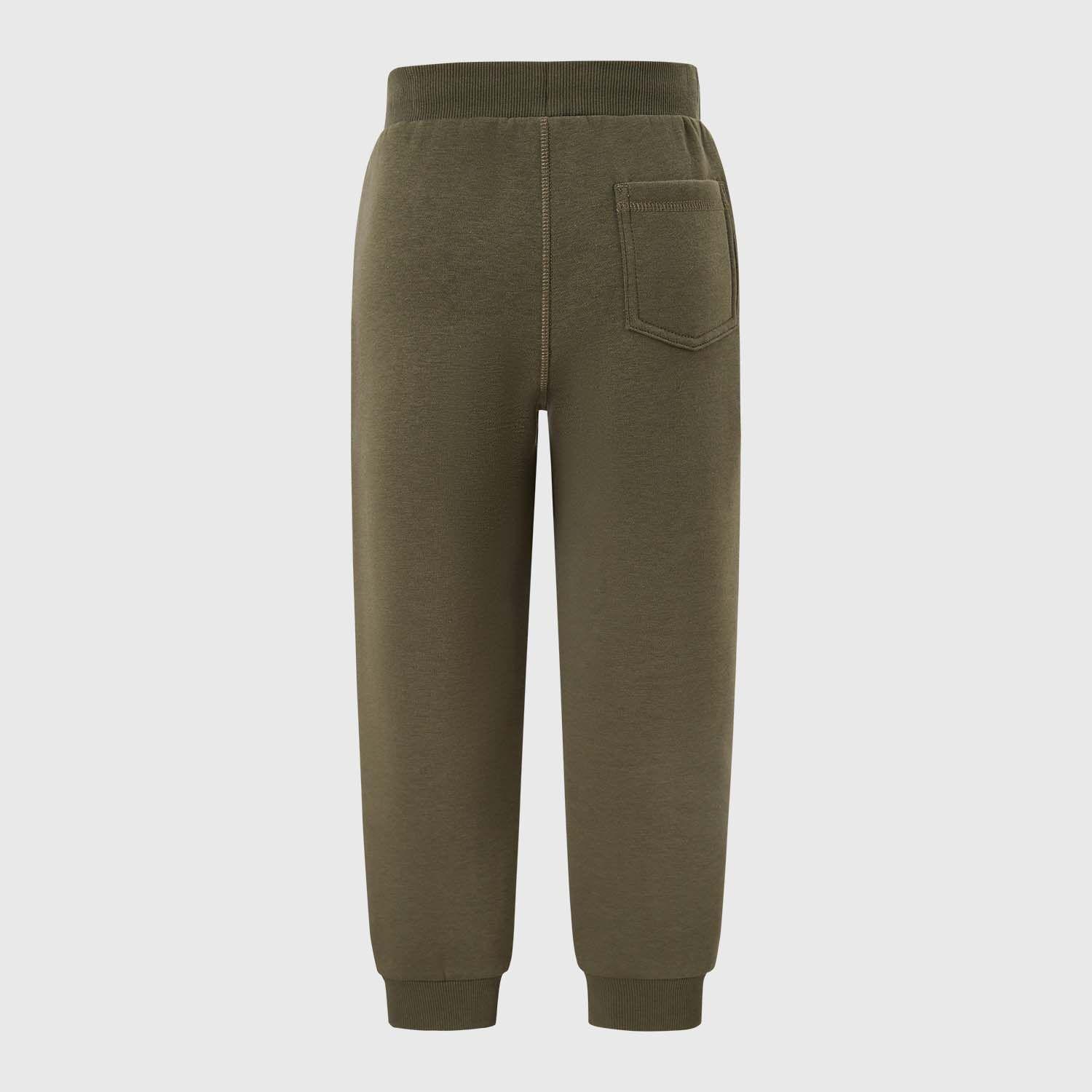 Pantalón Buzo Niño Bipack Verde Militar Fashion's Park-2