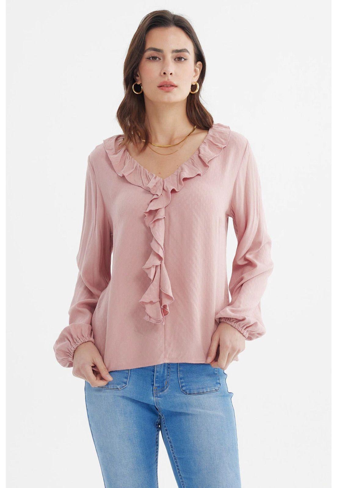Blusa Mujer New Rosado-0