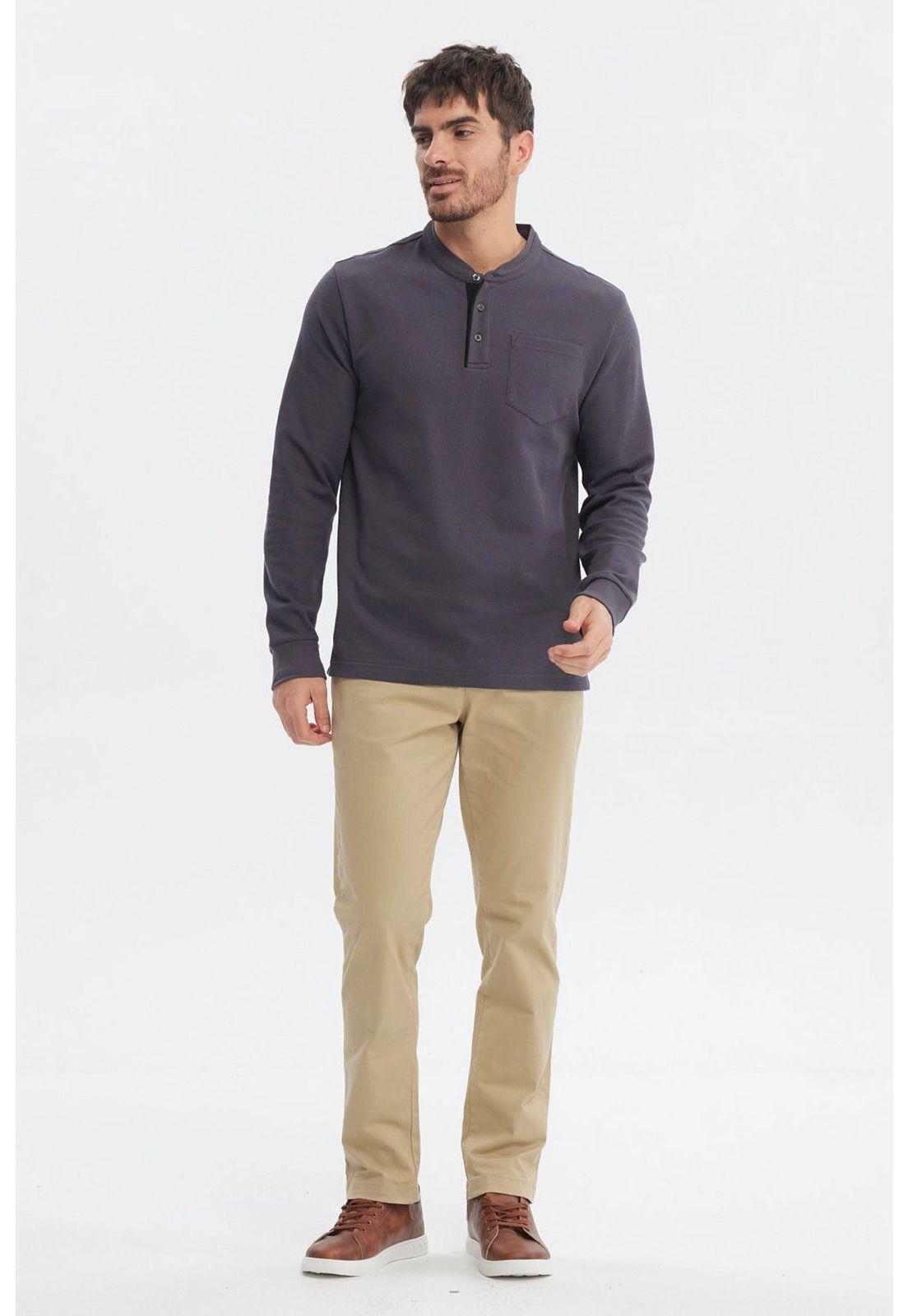 Polera Hombre Slim Marengo - ll-3