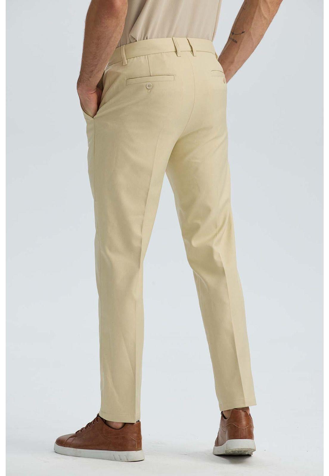 Pantalón Hombre Sastrero Beige-3