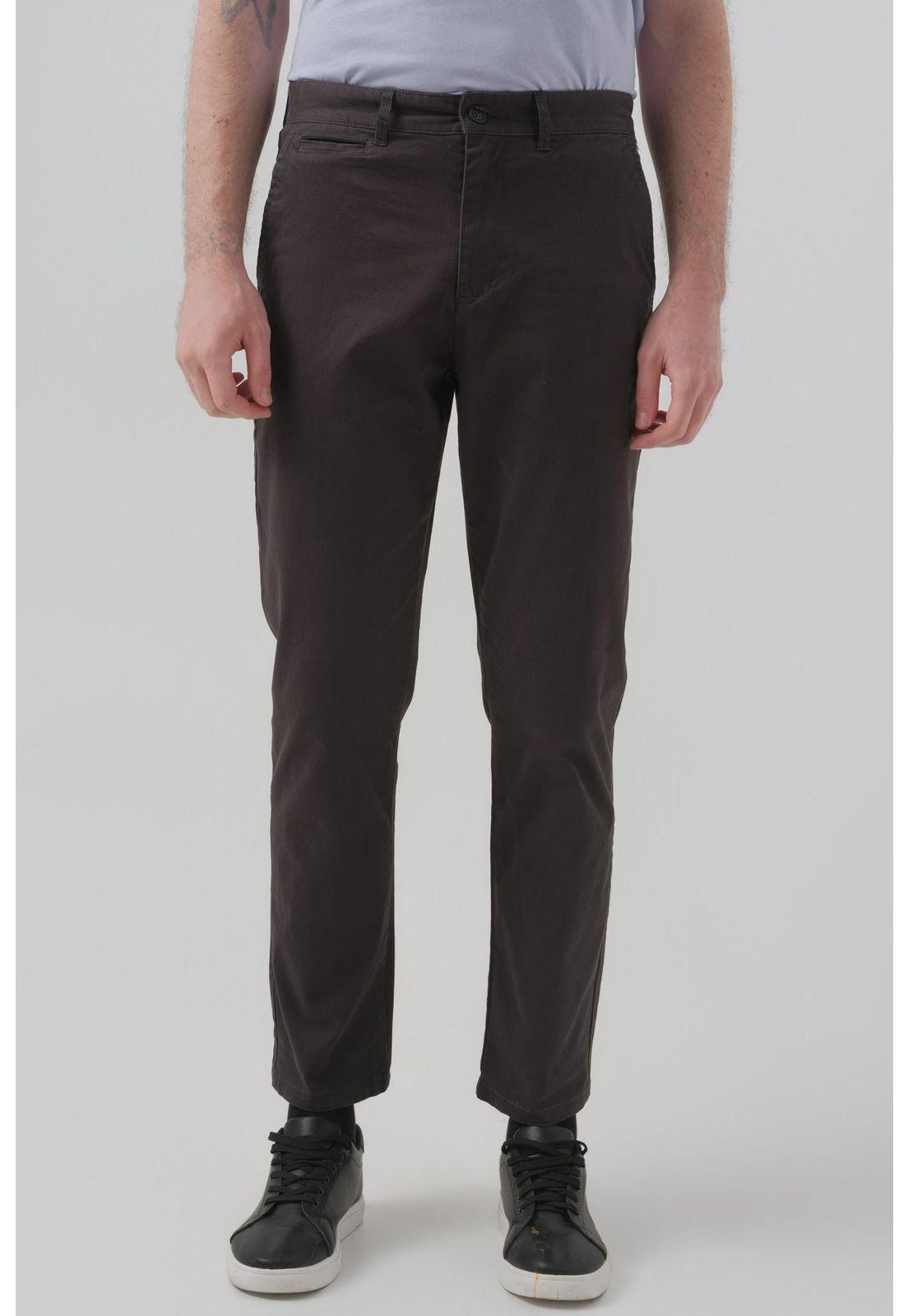 Pantalón Hombre Calce Recto Marengo - ll-0