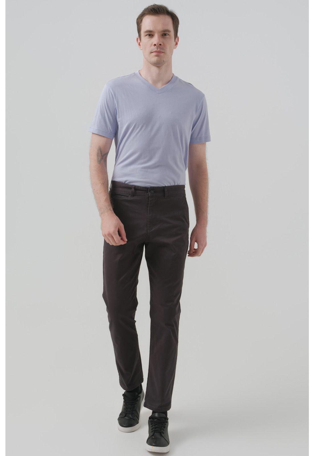 Pantalón Hombre Calce Recto Marengo - ll-3