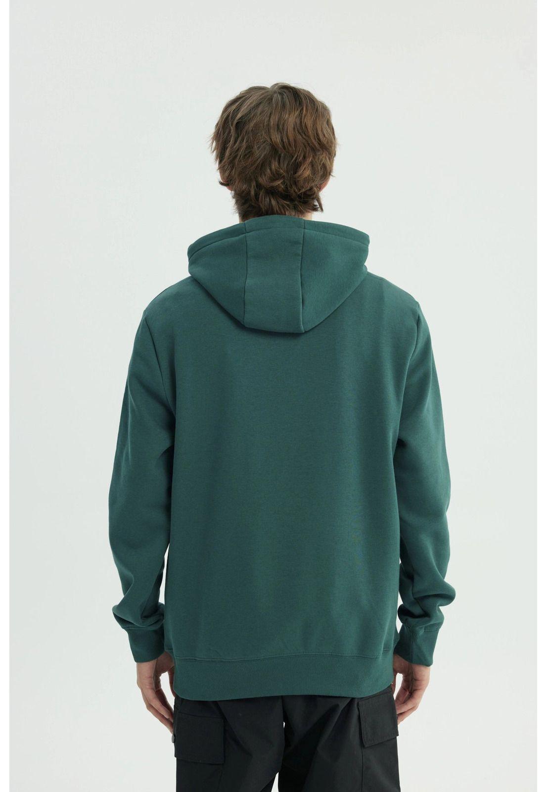 Polerón Hombre Regular Verde - lll-2