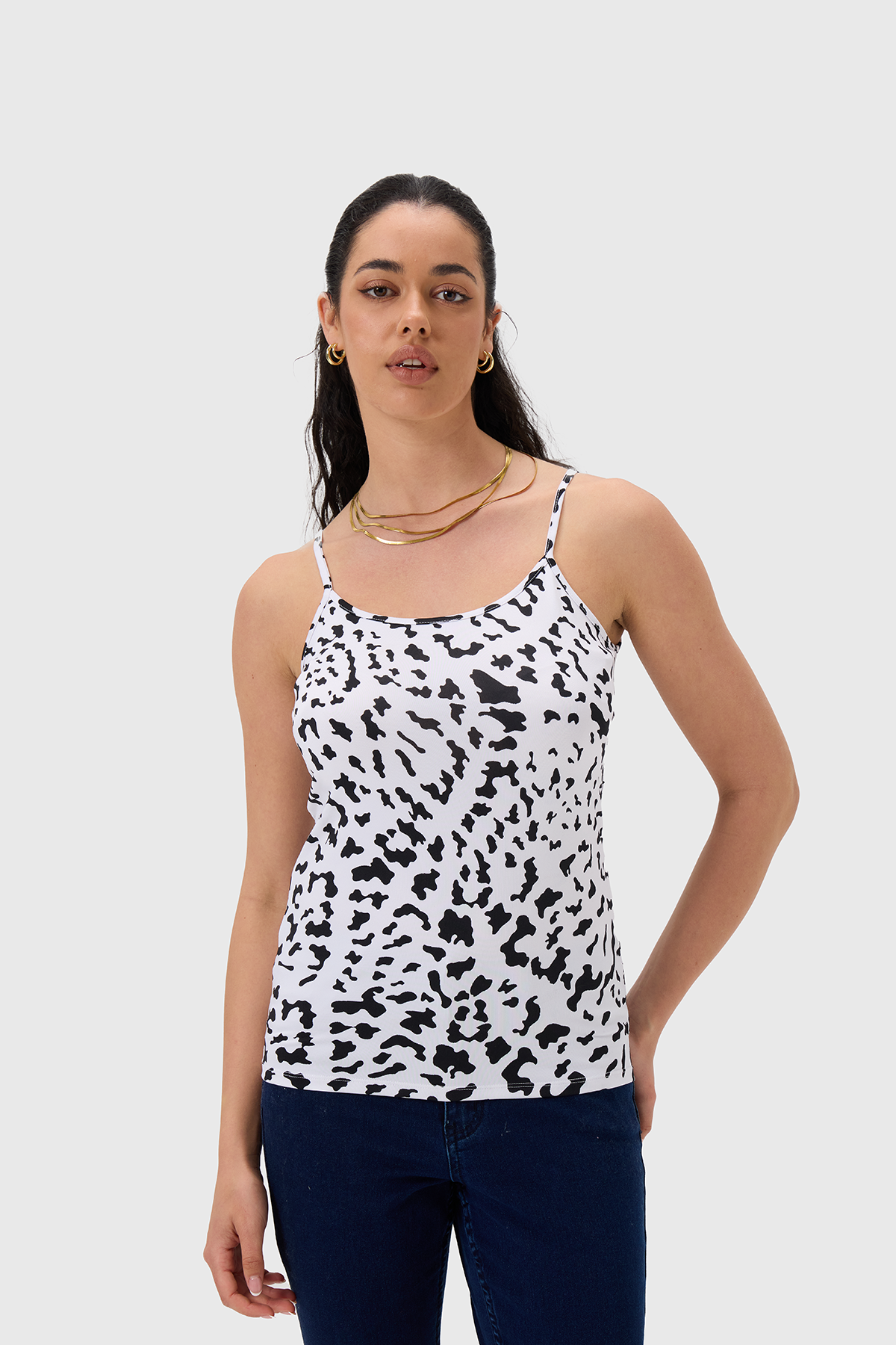 Polera Mujer Pabilo Print Blanco-0