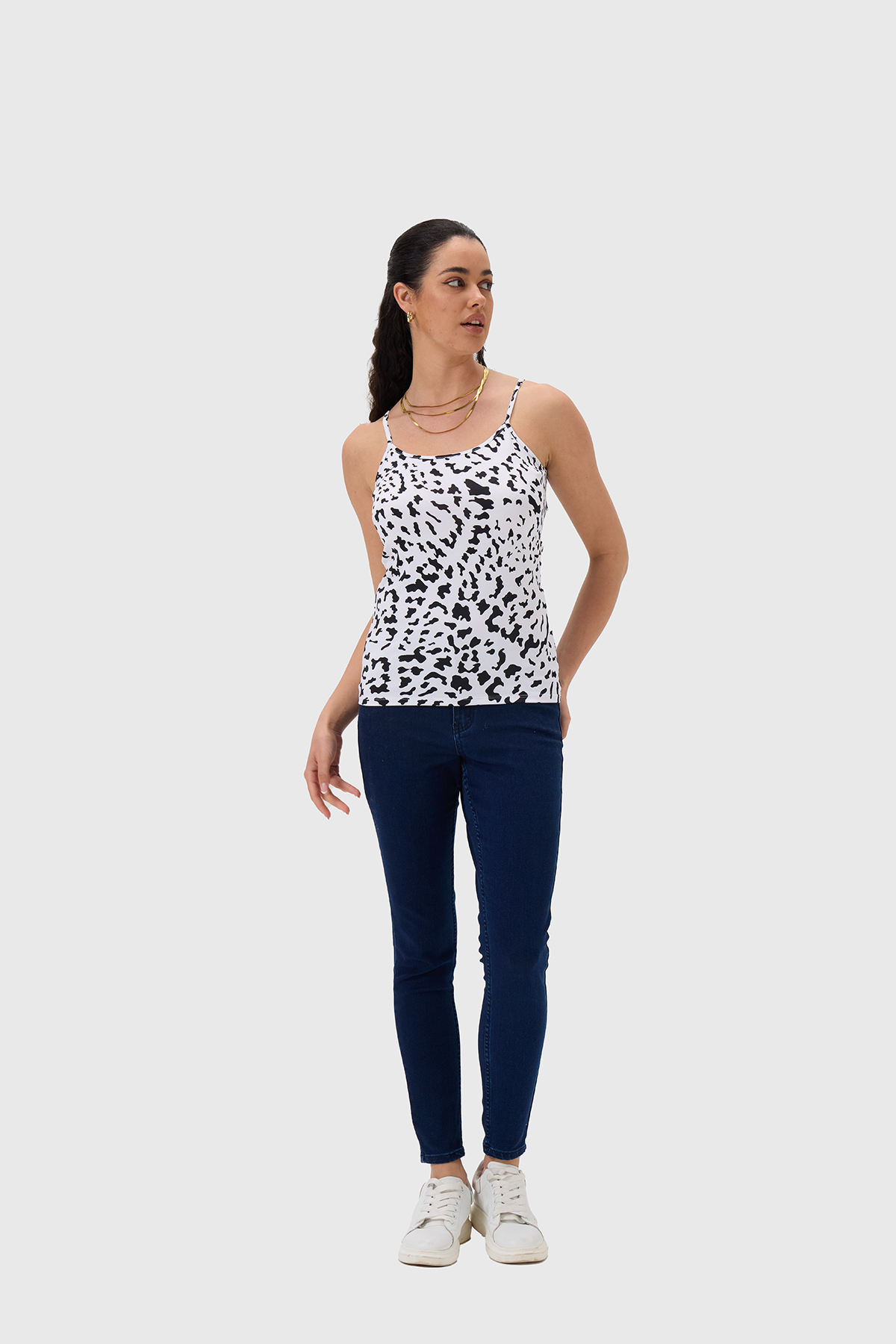 Polera Mujer Pabilo Print Blanco-3
