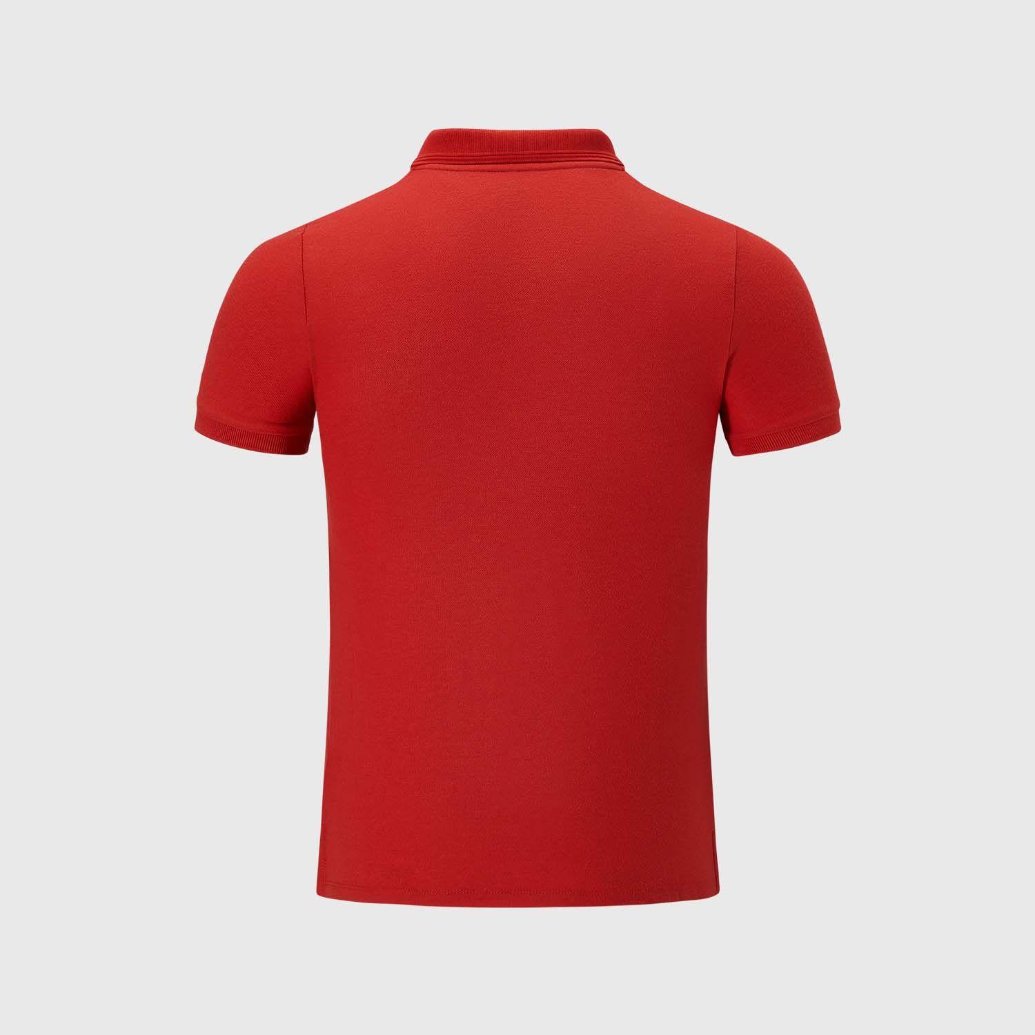 Polera Niño Pique Básica Rojo Fashions Park-1
