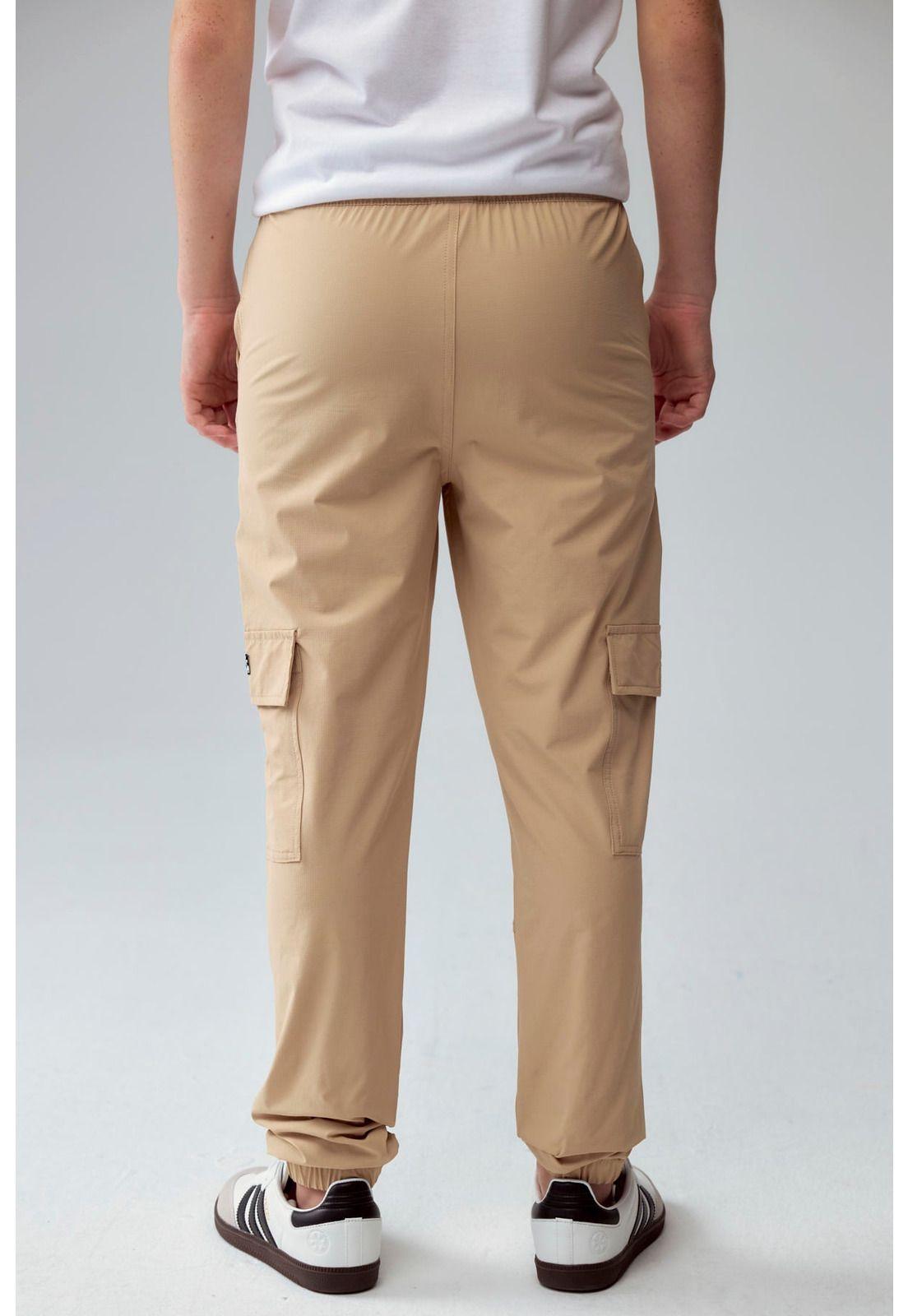 Pantalón Niño Jogger Camel-2