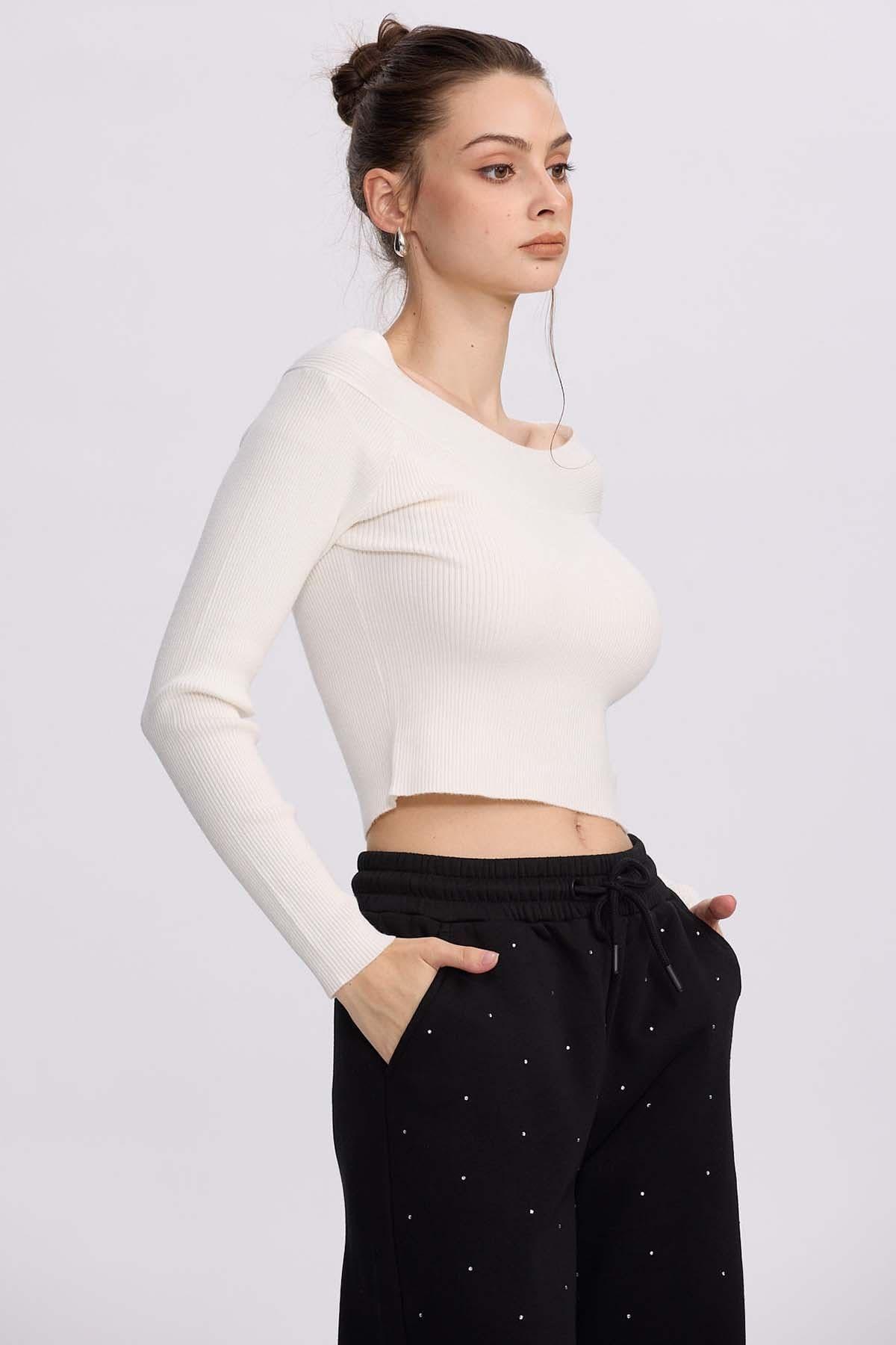 Sweater Mujer Bardot Crudo-1